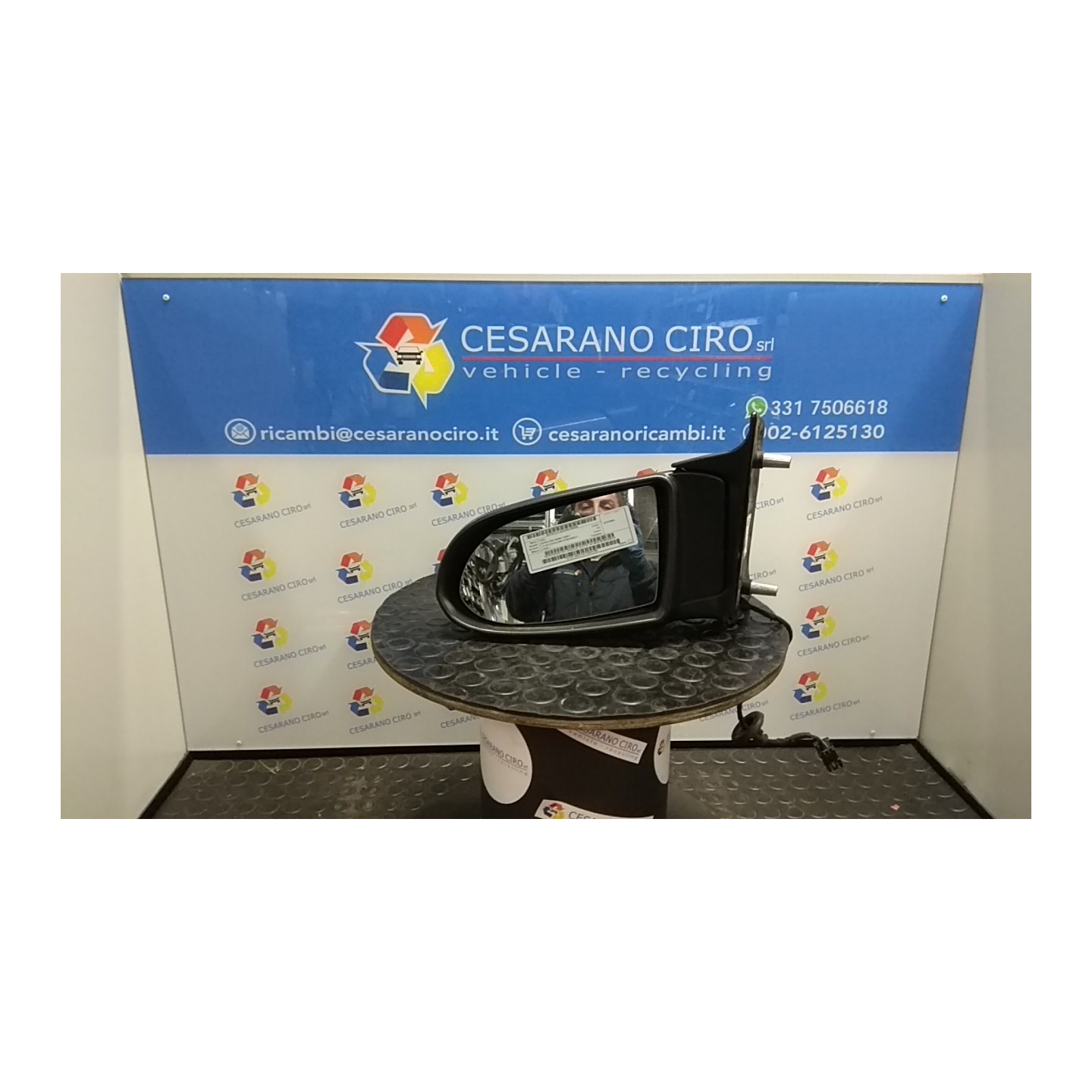 RETROVISORE EST. REGOLAZ. ELETTR. SX 036 OPEL ZAFIRA (T98) (03/99-12/05) Z16XE NB2413016021001SX