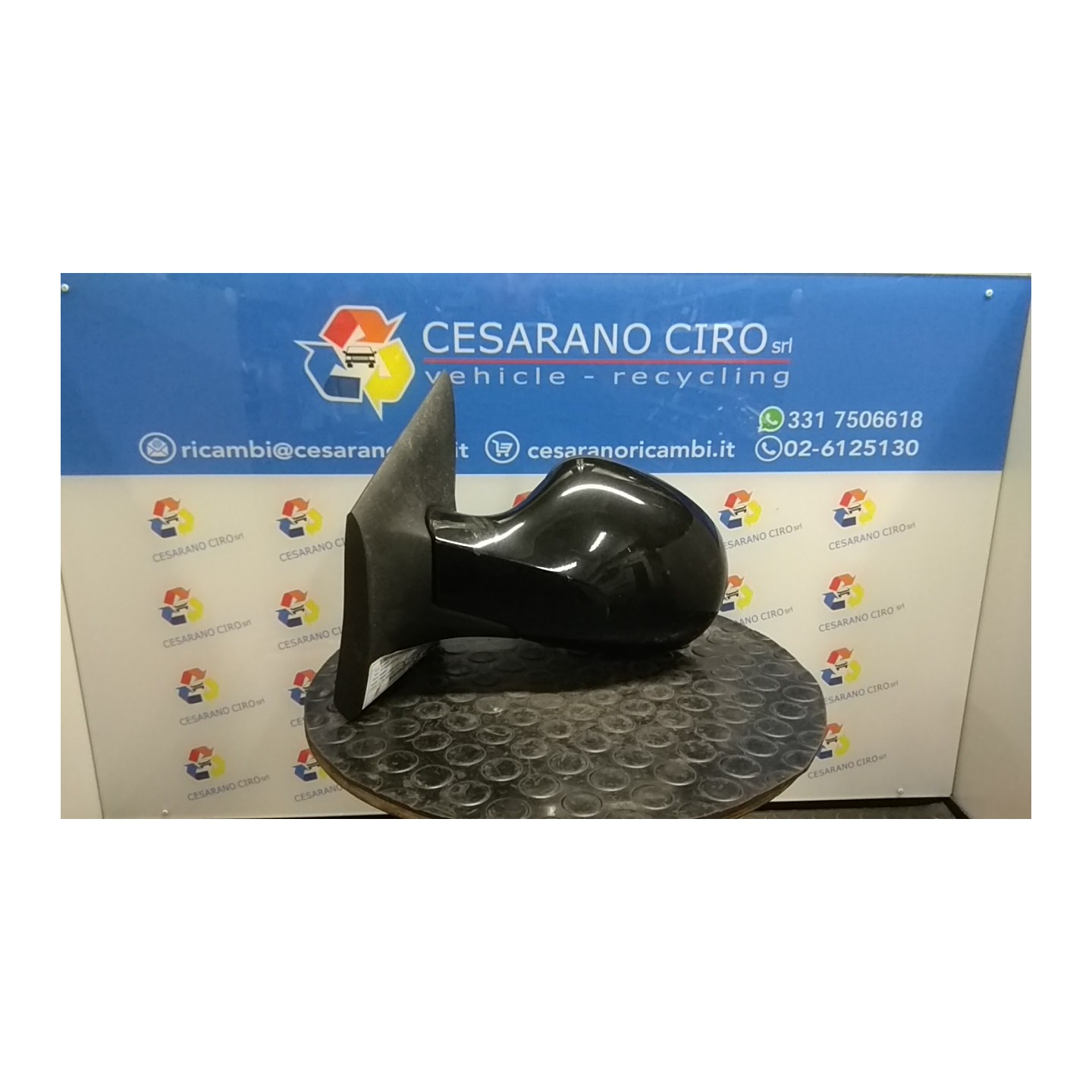 RETROVISORE EST. REGOLAZ. ELETTR. SX. 045 RENAULT TWINGO 2A SERIE (06/07-02/12) D4FJ7 7701067334