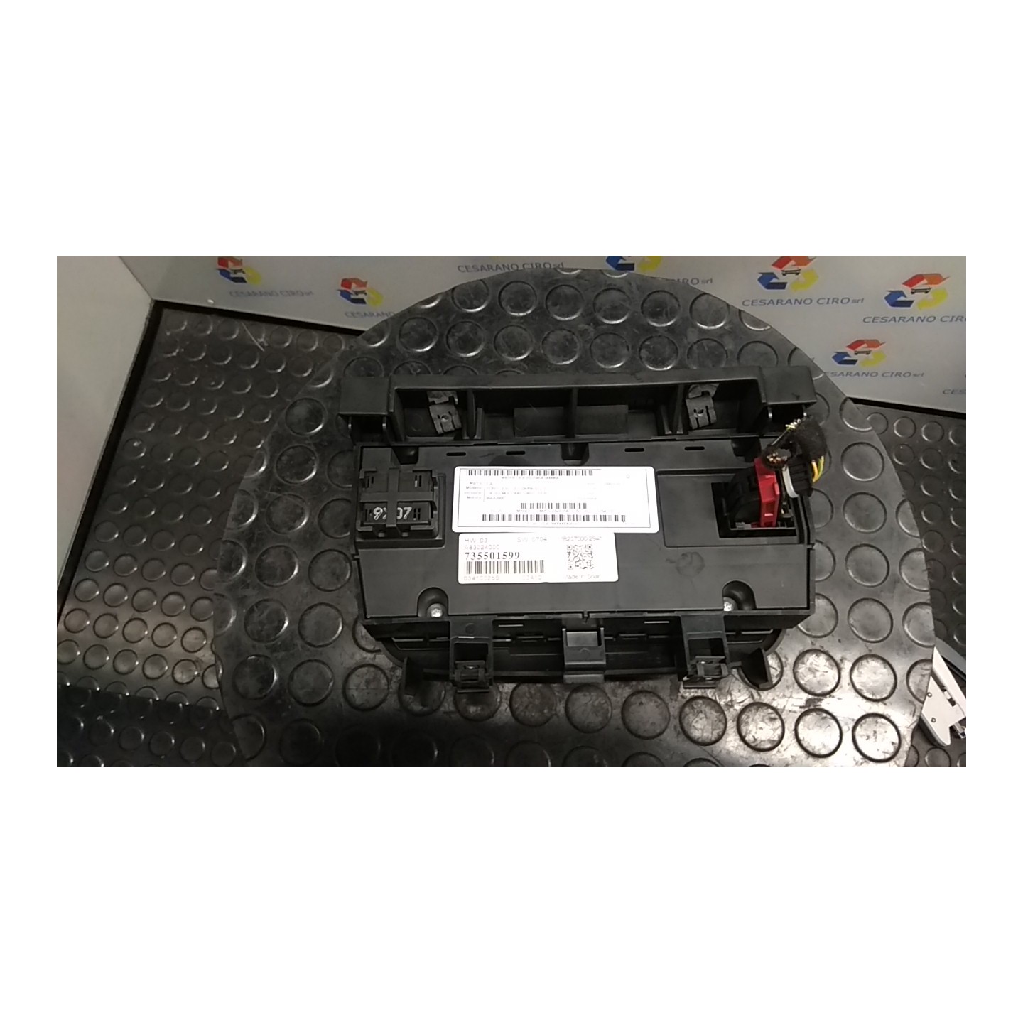 BLOCCO COMANDO CLIMATIZZAZIONE C/A/C AUTO 064 FIAT PUNTO EVO (3J) (08/09-07/13) 955A2000 12647701