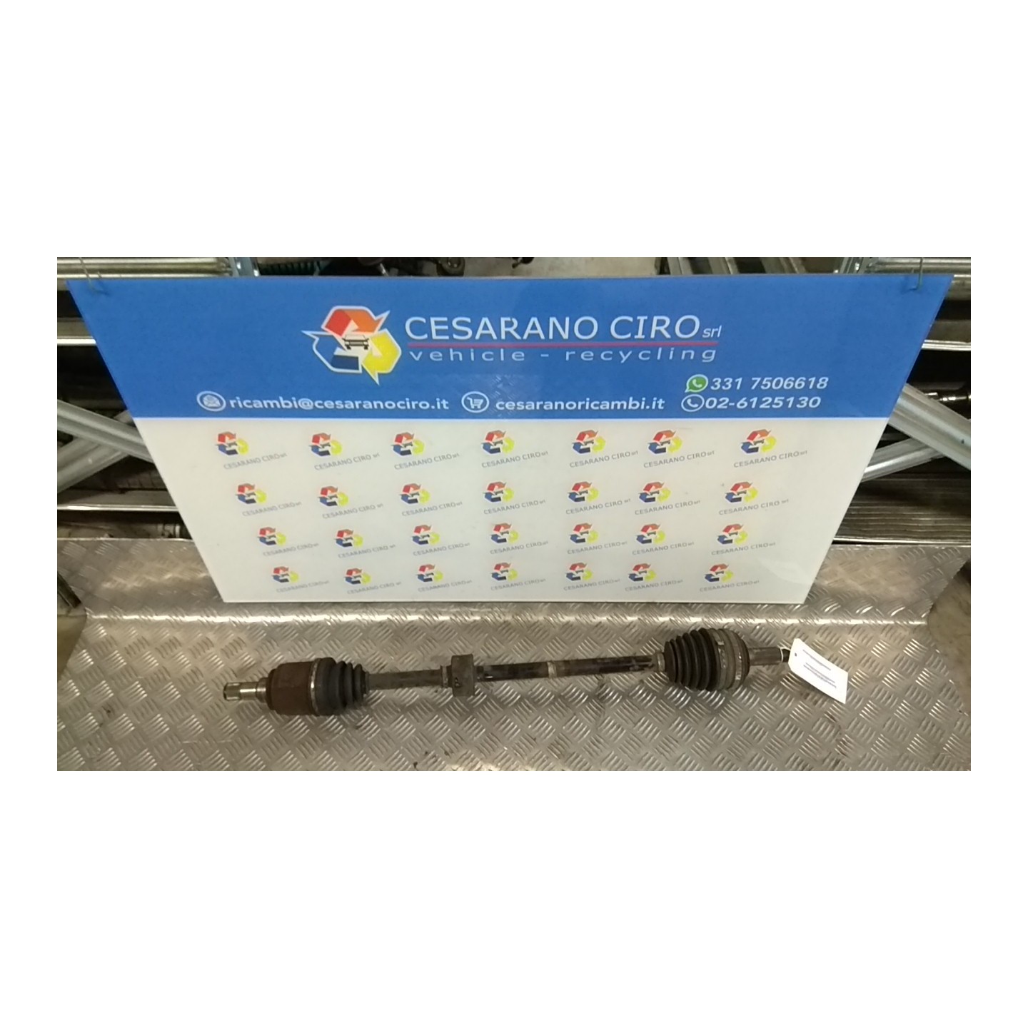 SEMIALBERO ANT. DX 098 HONDA STREAM (05/01-03/04) D17A2 NB2837043040001DX