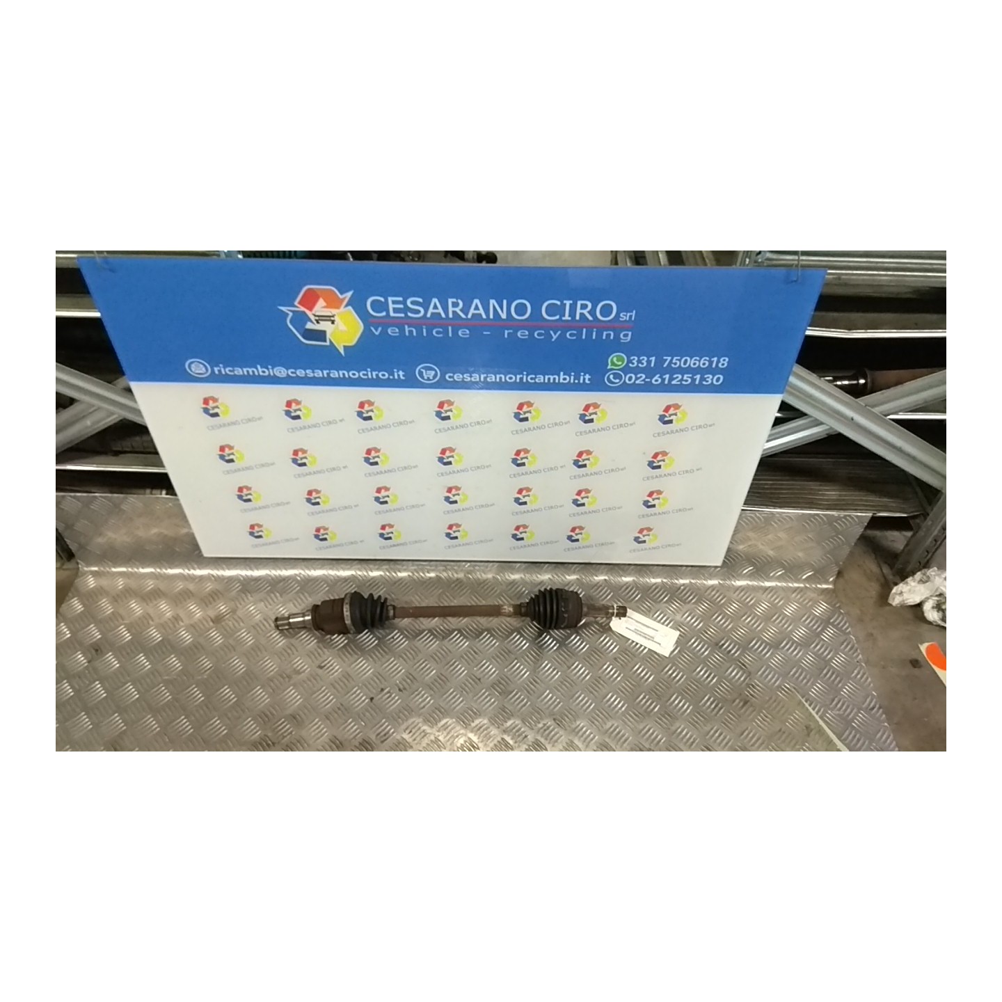 SEMIALBERO ANT. COMPL. SX. 100 TOYOTA AYGO 1A SERIE (04/05-) 1KRFE 434200H020