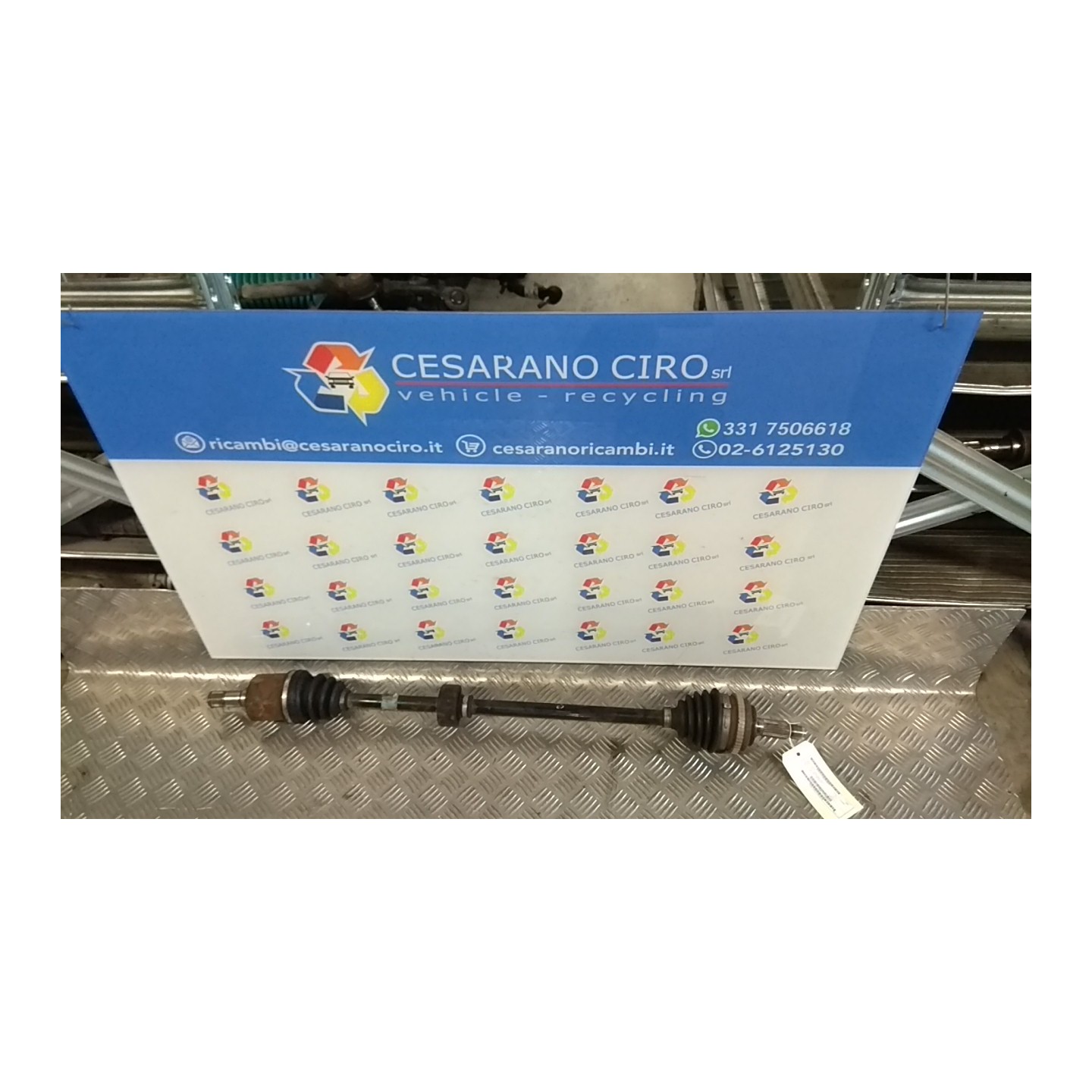 SEMIALBERO ANT. COMPL. DX. 101 HONDA CIVIC 7A SERIE (03/01-12/05) D14Z6 44305S6DE71