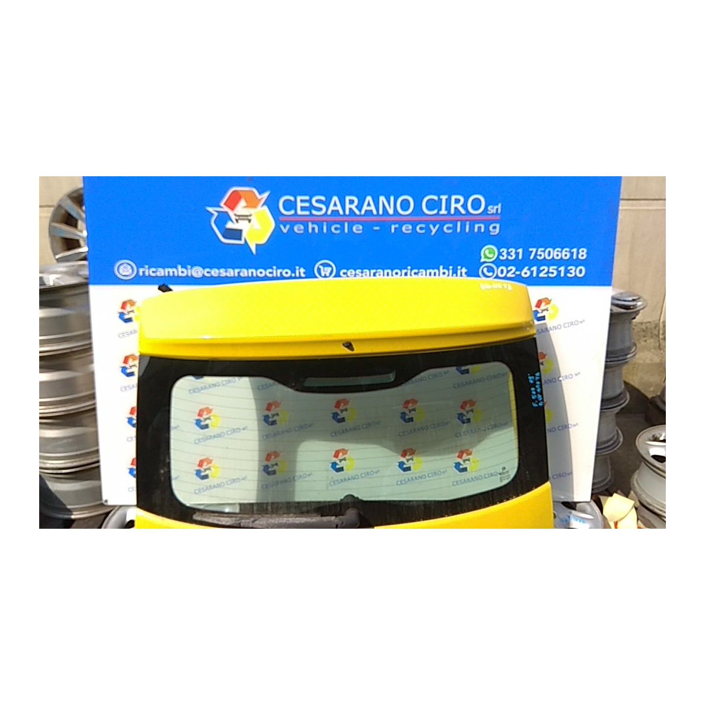 PORTELLO POST. 185 FIAT 500 (3P) (07/07-01/15) 169A4000 51783706