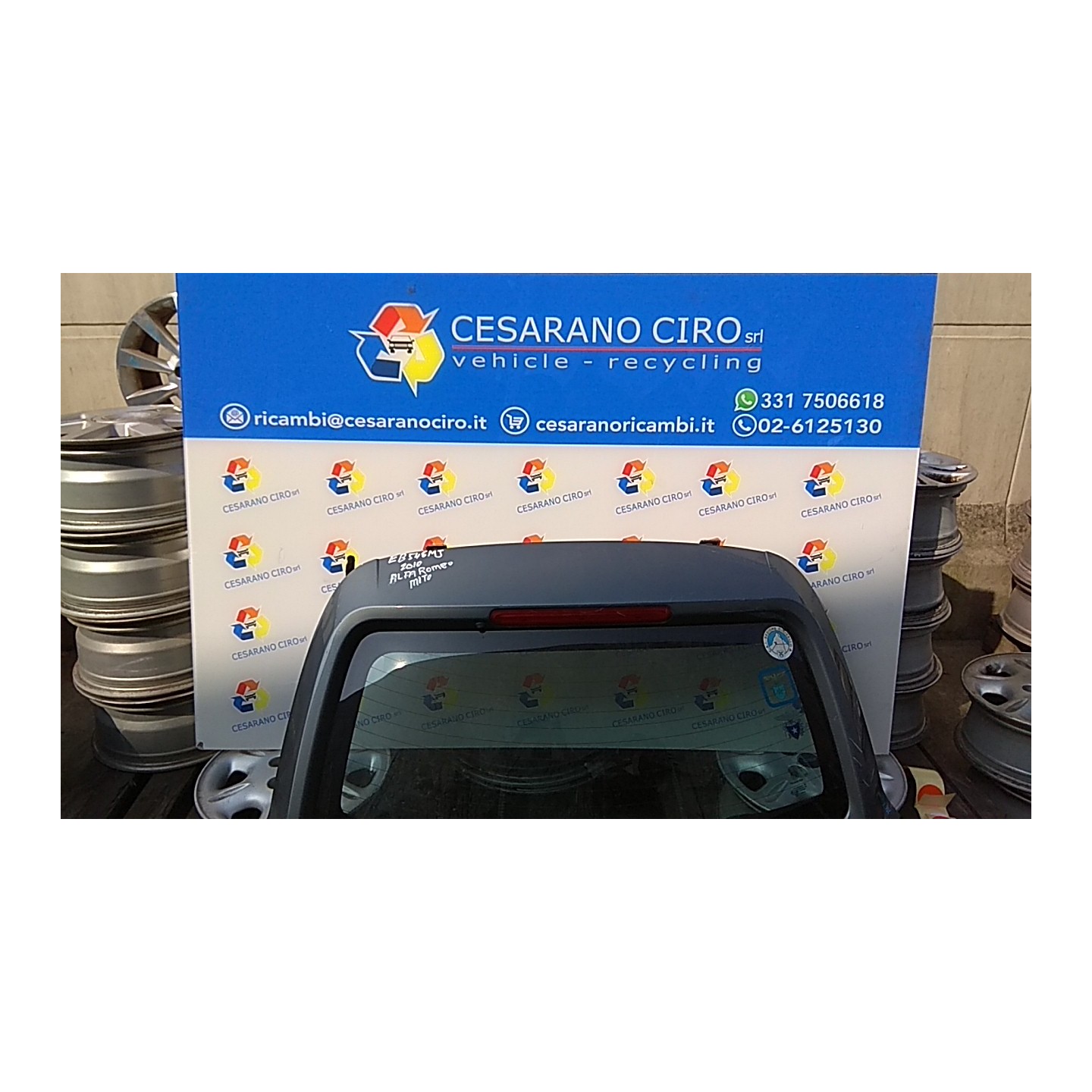 PORTELLO POST. 186 ALFA ROMEO MITO (X6) (06/08-06/11) 955A6000 50516574