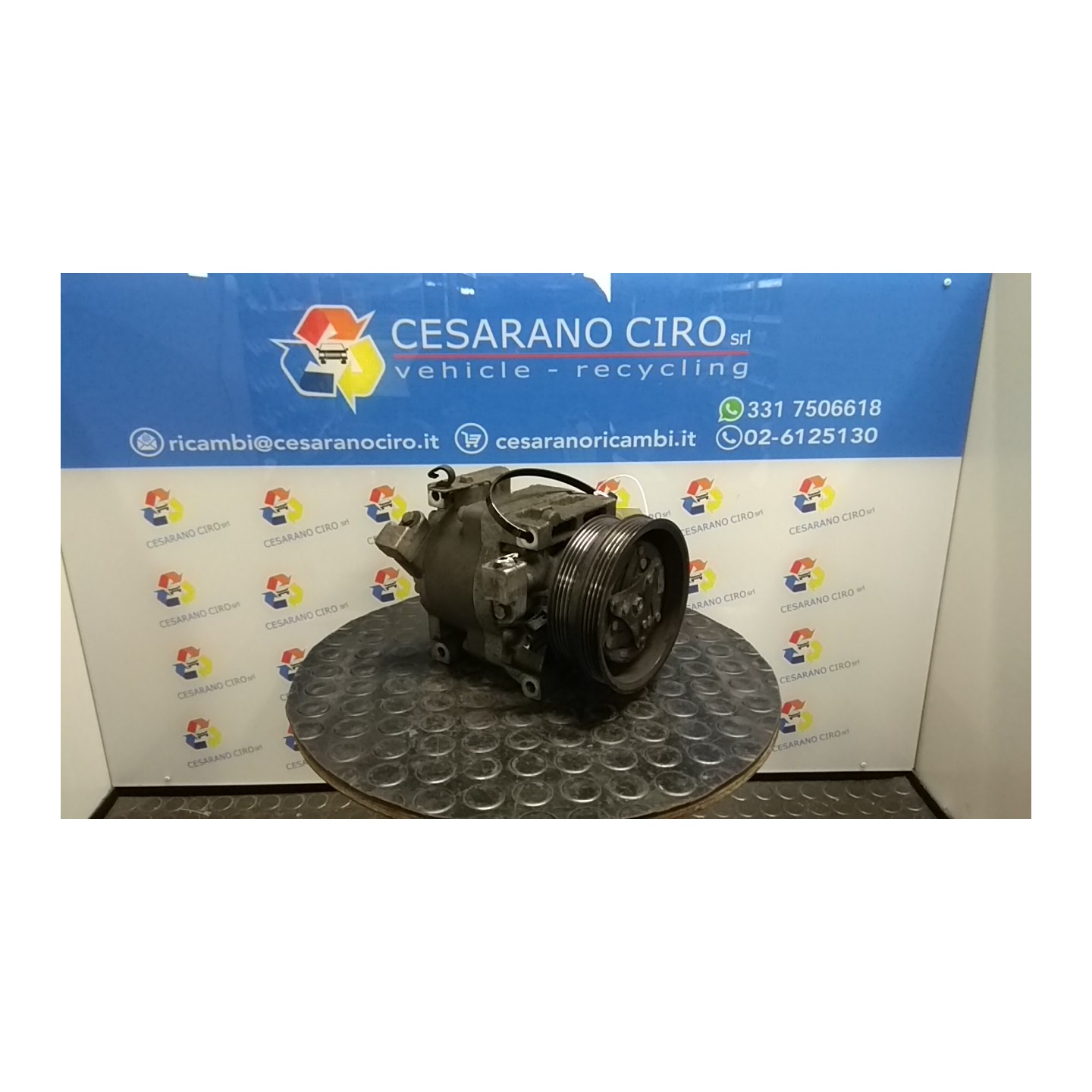 COMPRESSORE A/C 008 FIAT PUNTO 1A SERIE (11/93-10/99) 176B4000 46785773