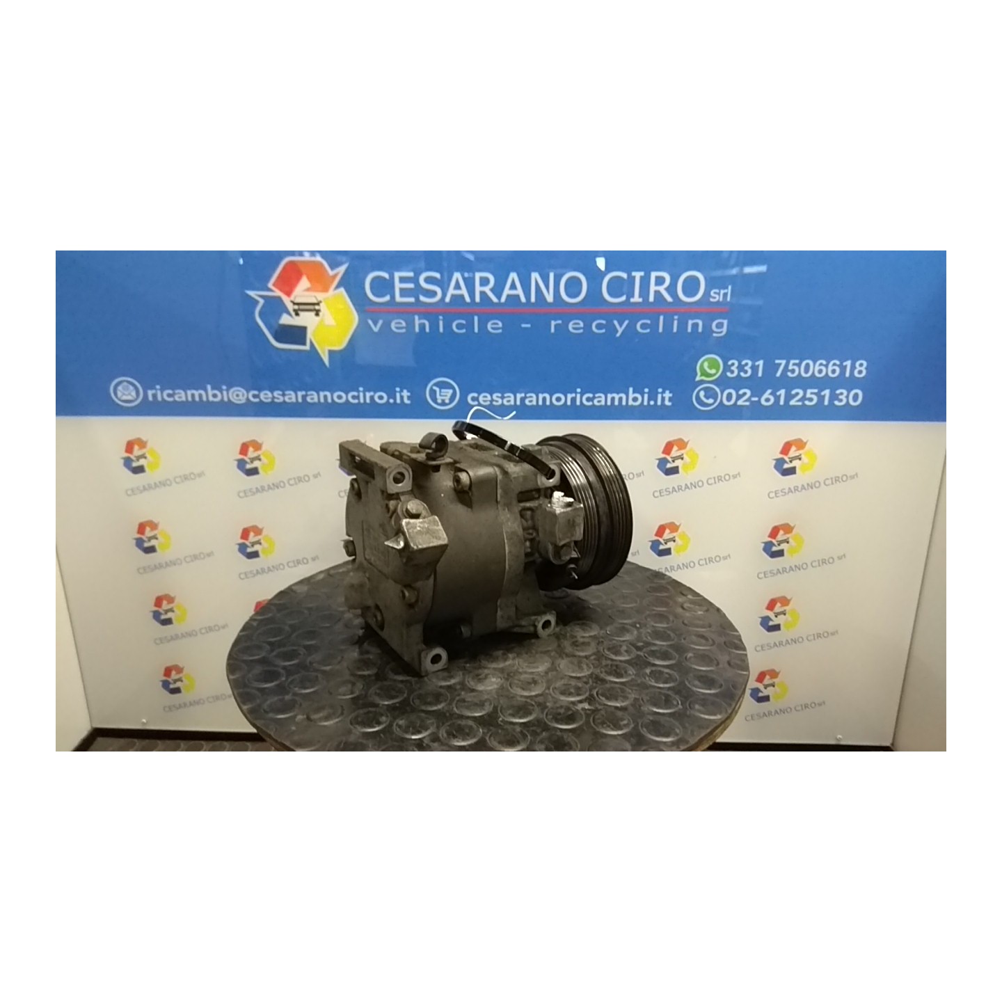 COMPRESSORE A/C 008 FIAT PUNTO 1A SERIE (11/93-10/99) 176B4000 46785773