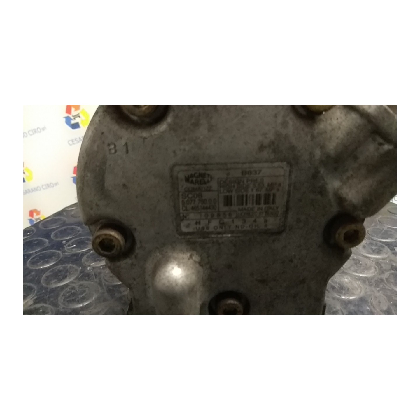 COMPRESSORE A/C 008 FIAT PUNTO 1A SERIE (11/93-10/99) 176B4000 46785773