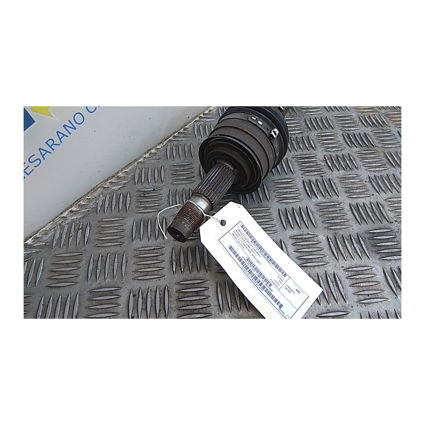 SEMIALBERO ANT. COMPL. DX. 081 CHEVROLET (DAEWOO) AVEO (T300) (05/11-) A12XER 95194889