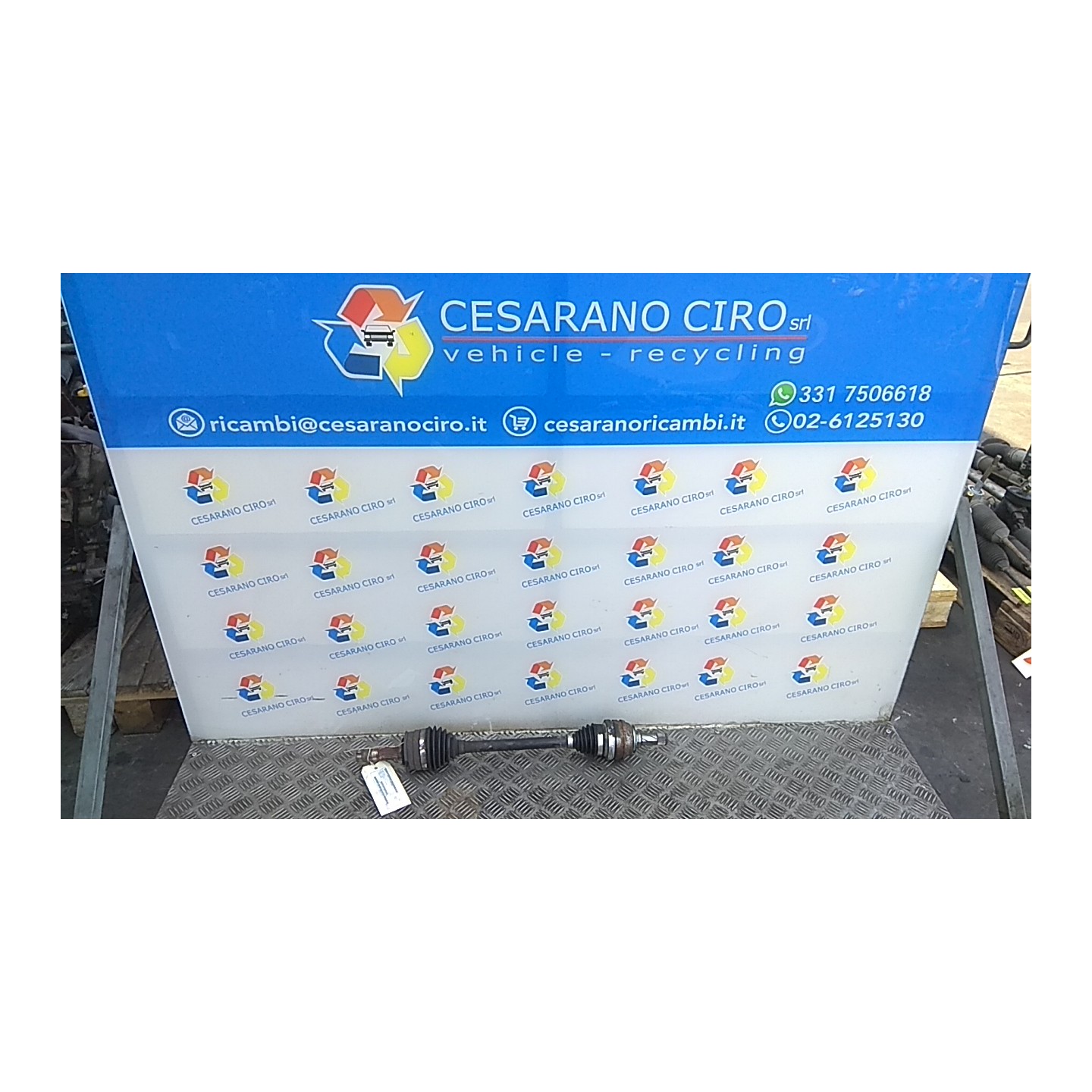 SEMIALBERO ANT. COMPL. SX. 082 CHEVROLET (DAEWOO) AVEO (T300) (05/11-) A12XER 95194888