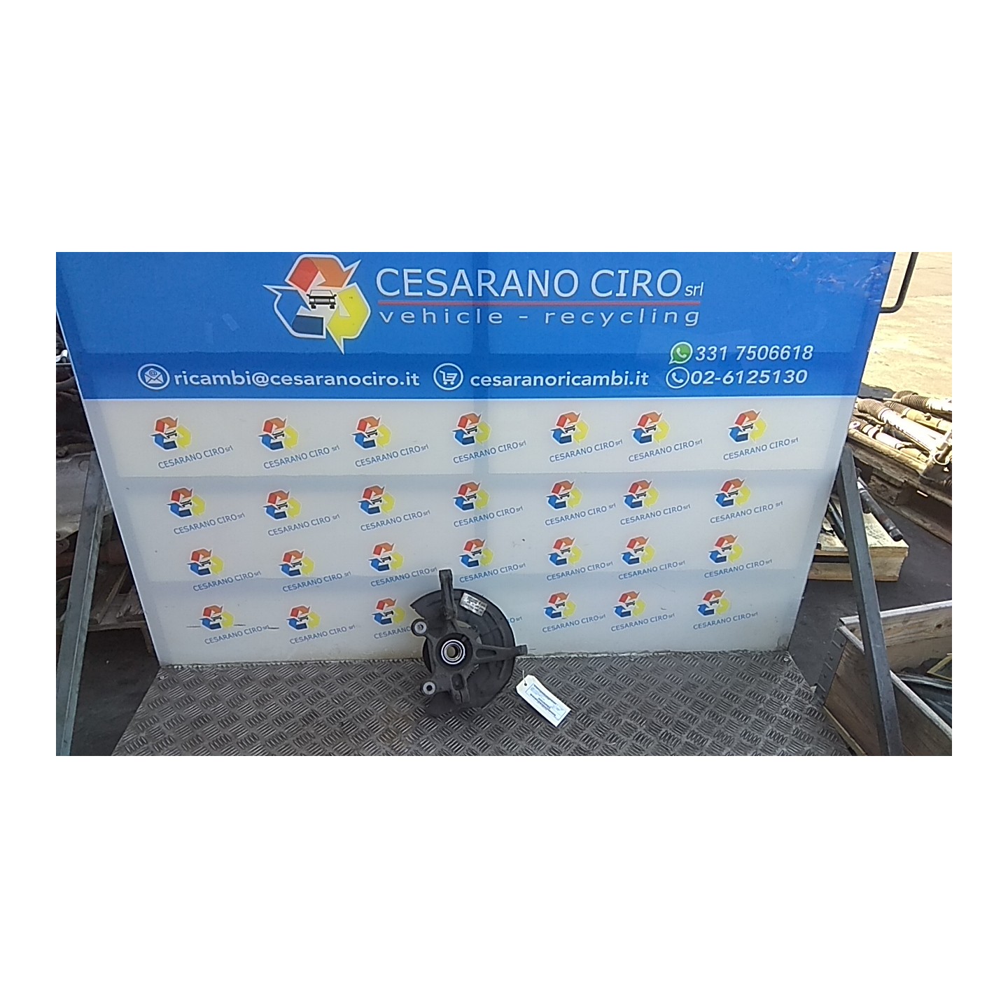 MONTANTE SOSP. ANT. DX. 087 CHEVROLET (DAEWOO) AVEO (T300) (05/11-) A12XER 96979003