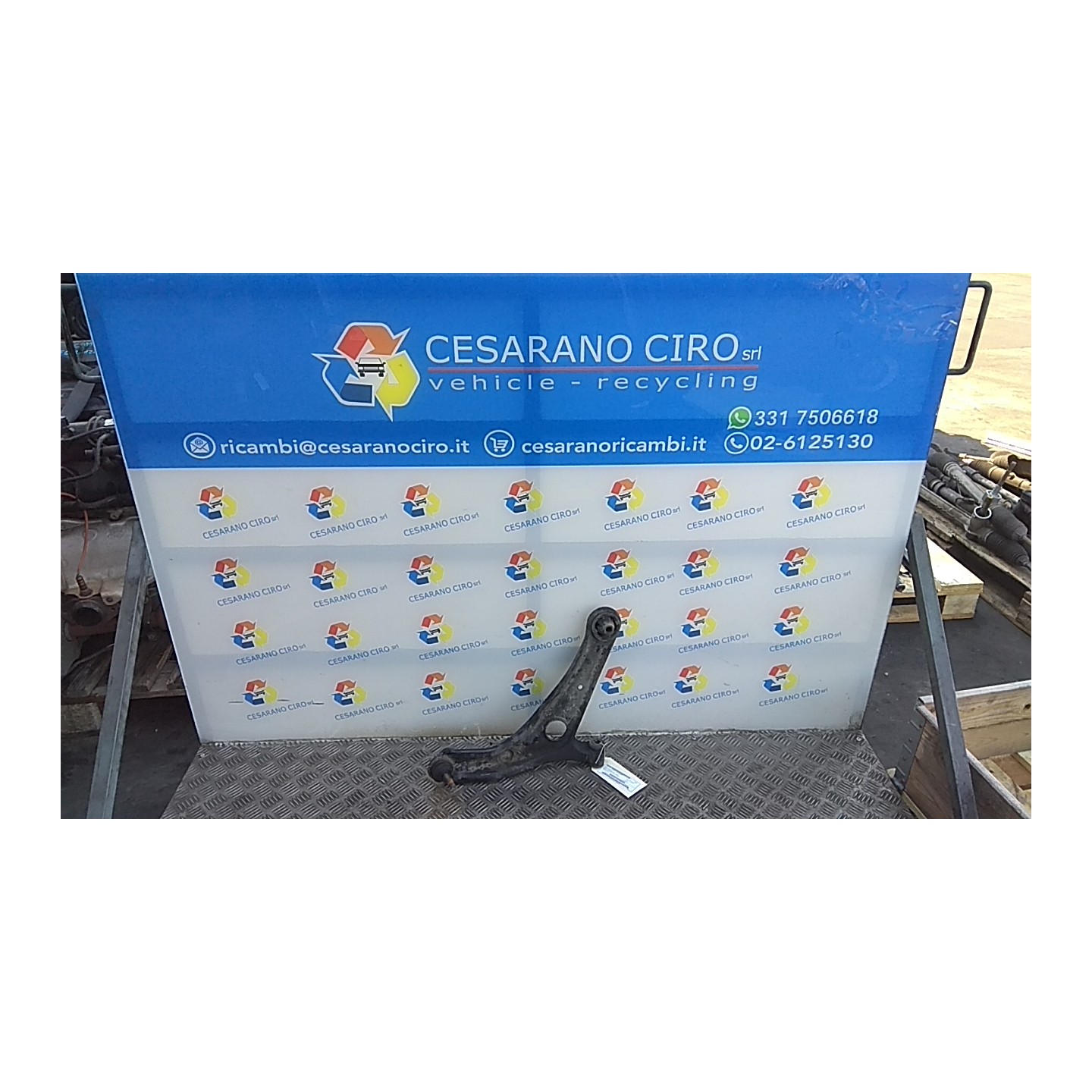 BRACCIO OSCILLANTE SOSP. ANT. 01-99-05-03 DX. 094 TOYOTA YARIS (03/99-11/05)     (JPP) 1NDTV 4806859035