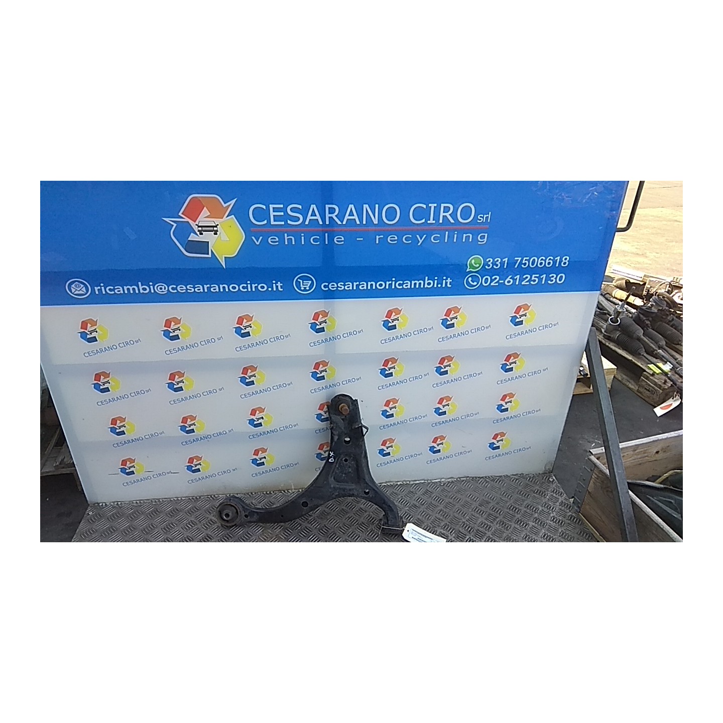 BRACCIO OSCILLANTE SOSP. ANT. DX. 099 HYUNDAI SANTA FE 2A SERIE (03/06-12/10 D4EB 545012B500