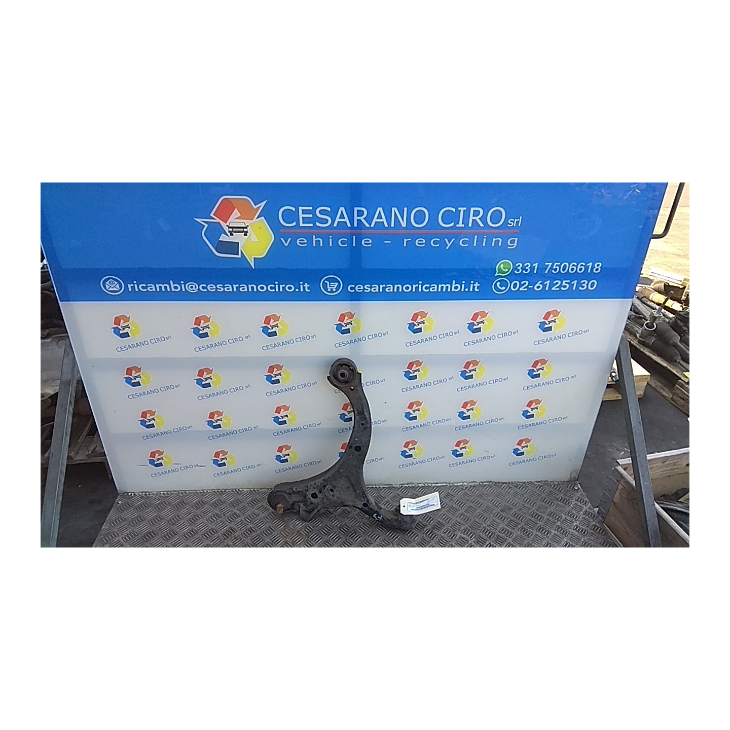 BRACCIO OSCILLANTE SOSP. ANT. SX. 100 HYUNDAI SANTA FE 2A SERIE (03/06-12/10 D4EB 545002B500