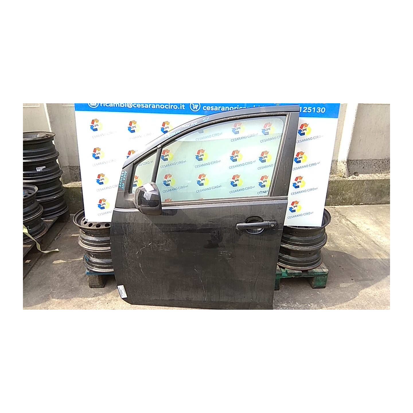 PORTA ANT. SX. 186 OPEL AGILA (H08) (01/08-) K12B 93193291