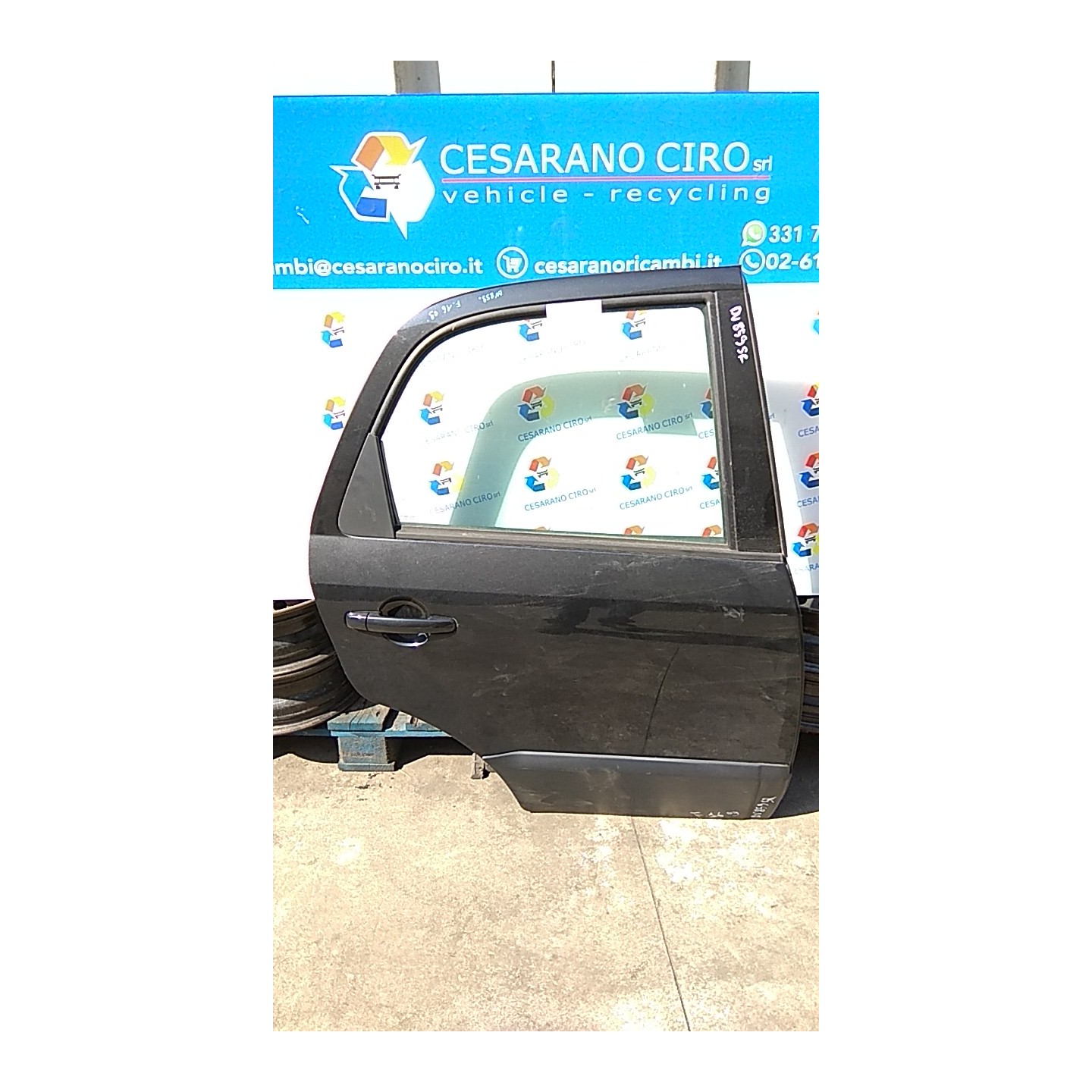 PORTA POST. DX. 190 FIAT SEDICI (3B) (02/06-11/11) D19AA 71743028