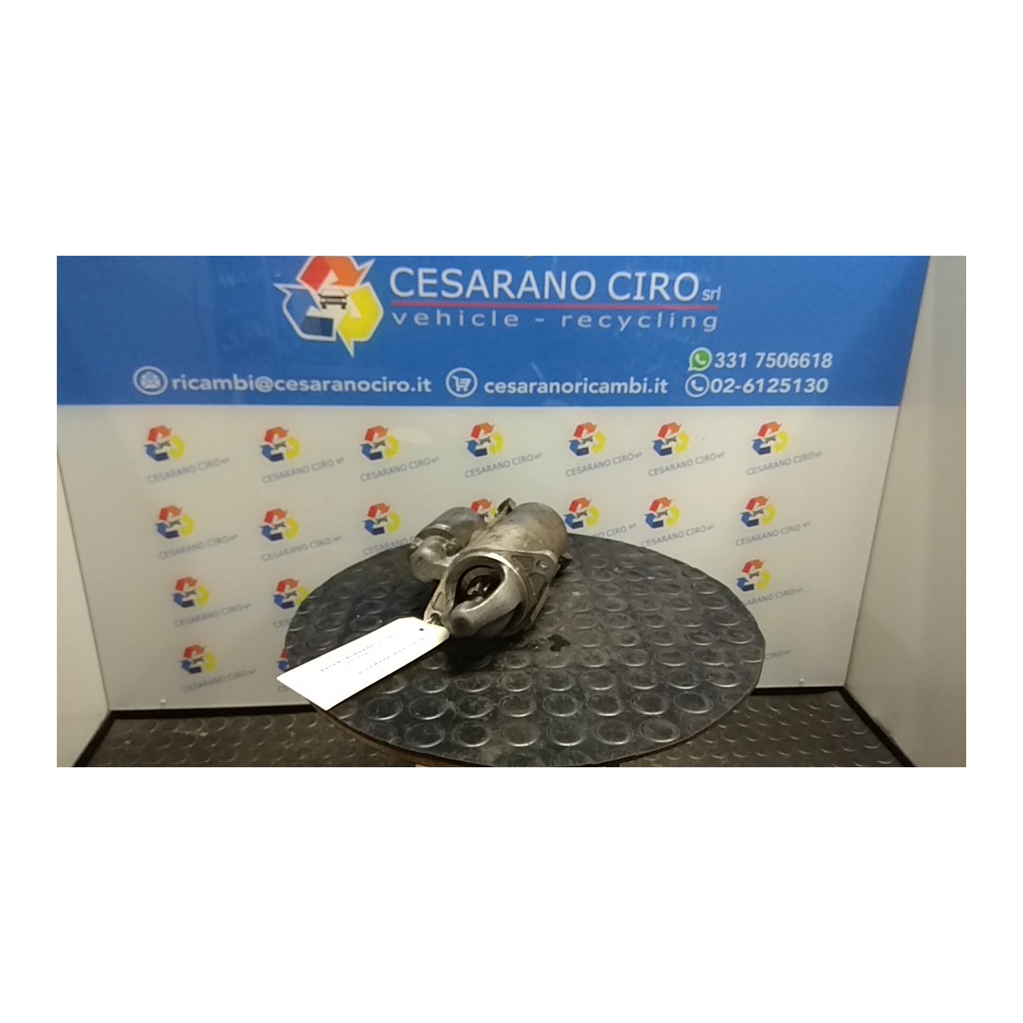 MOTORINO AVVIAMENTO 195 FIAT CROMA (2T) (04/05-10/07) 939A4000 55576980