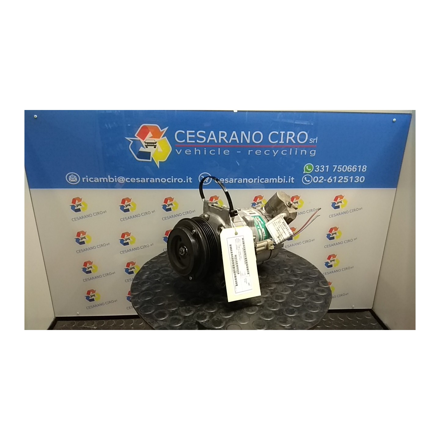 COMPRESSORE A/C 005 FIAT CROMA (2T) (04/05-10/07) 939A4000 51704659