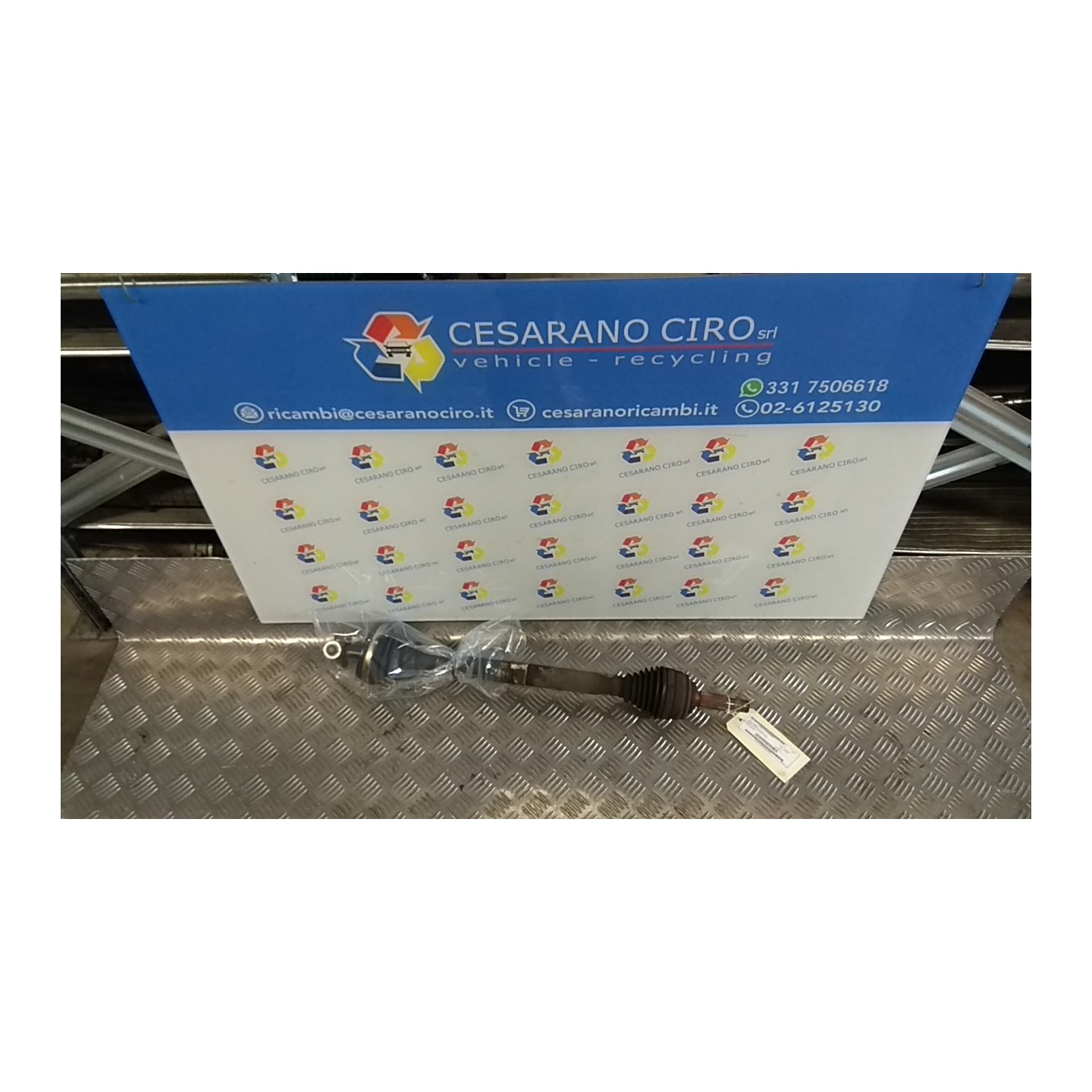 SEMIALBERO ANT. COMPL. SX. 054 DACIA SANDERO 2A SERIE (12/12-) D4FF7 391019117R