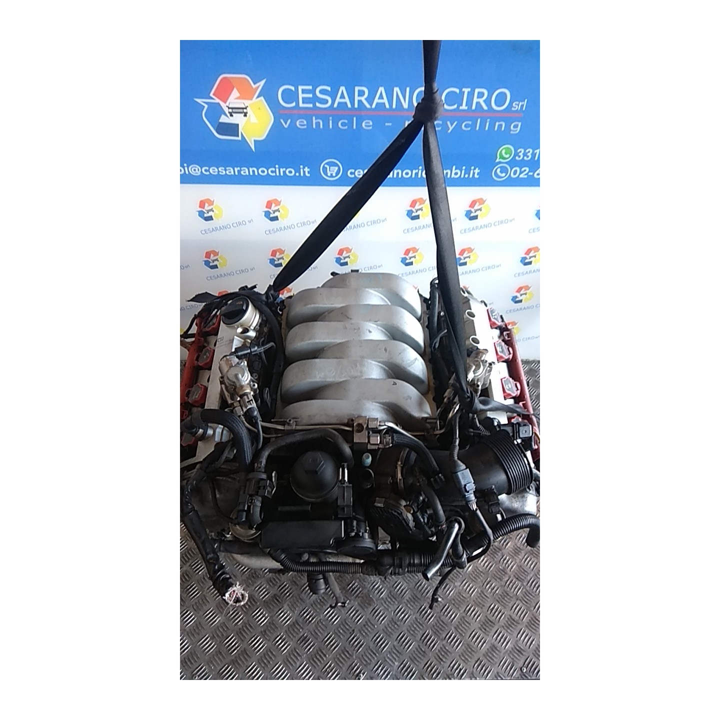 MOTORE SEMICOMPL. ROTAZIONE 114 AUDI A6 (4F) (03/04-06/09) BAT 079100031BX