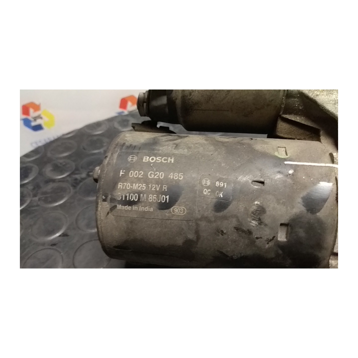 MOTORINO AVVIAMENTO 127 SUZUKI SWIFT (04/05-02/11) D13A 3110086J01000