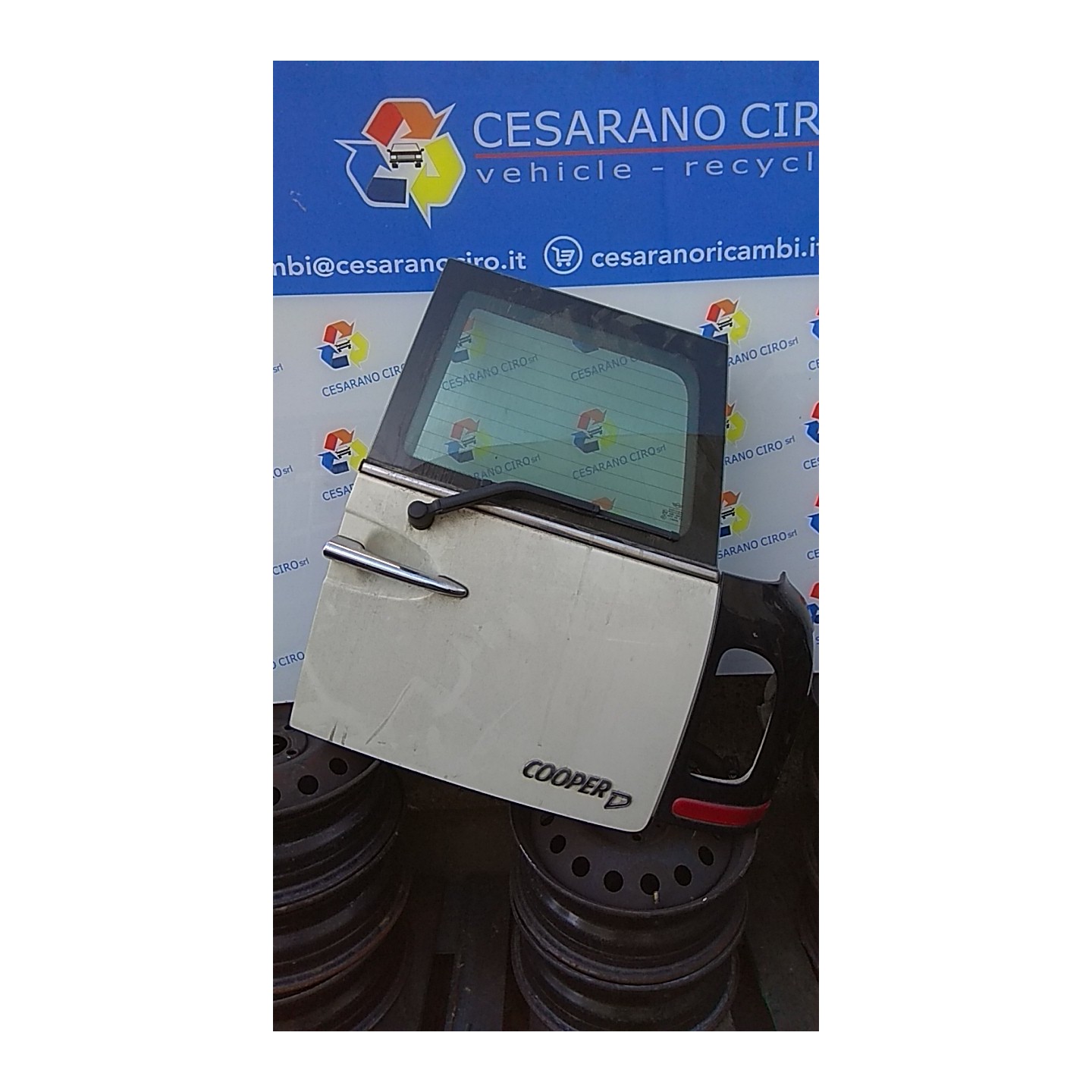 PORTA CARICO POST. A BATTENTE DX. 163 MINI MINI CLUBMAN (R55) (09/07-08/1 9HZ 41542757716