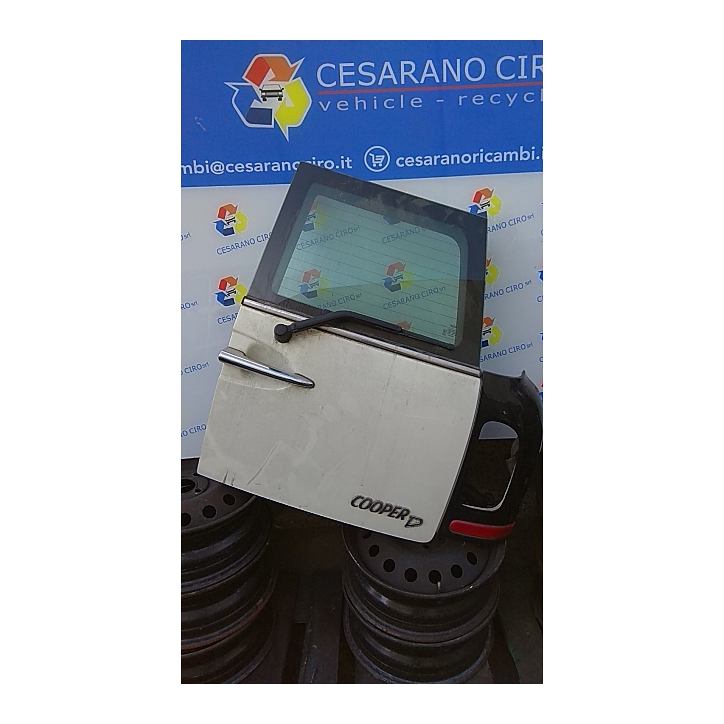 PORTA CARICO POST. A BATTENTE DX. 163 MINI MINI CLUBMAN (R55) (09/07-08/1 9HZ 41542757716