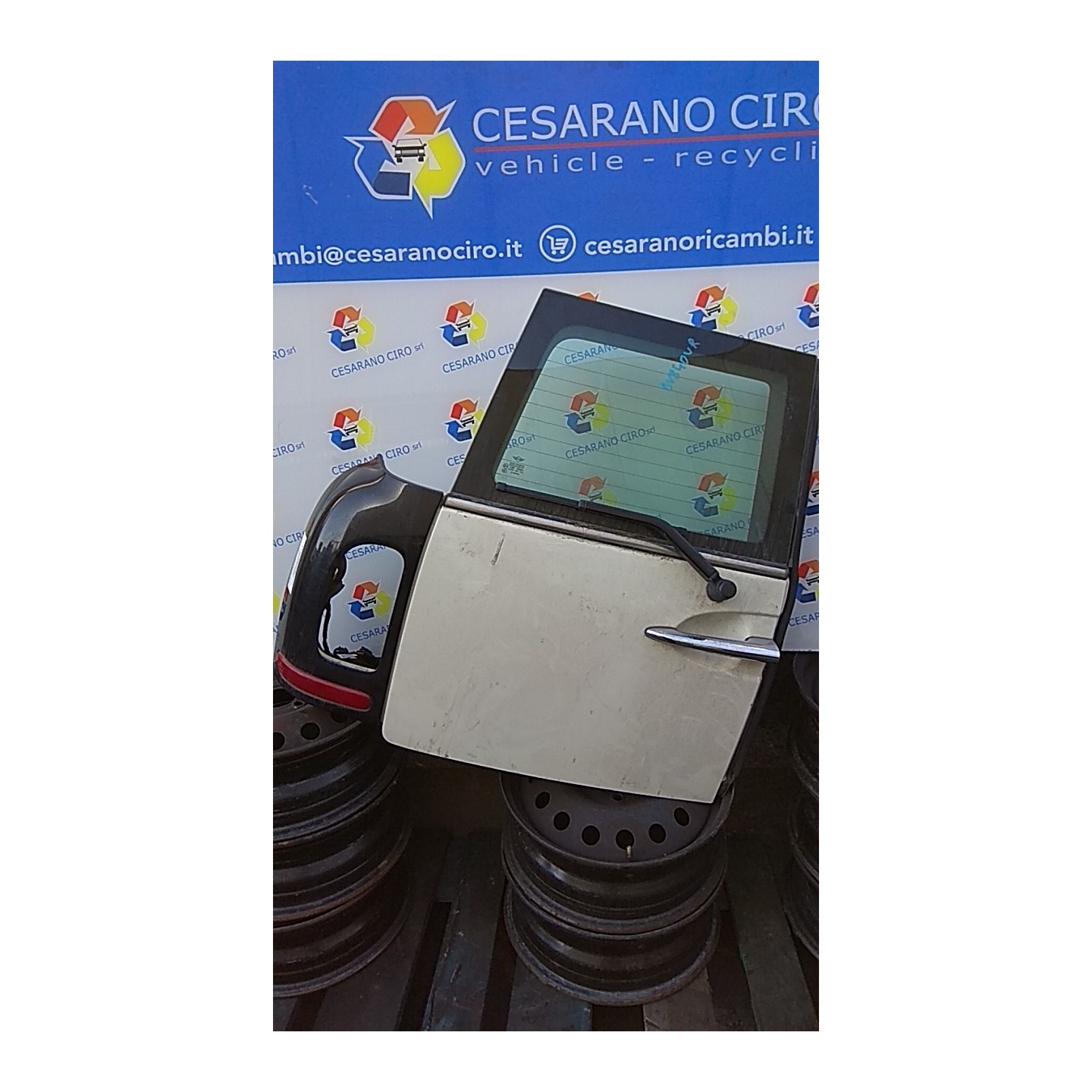 PORTA CARICO POST. A BATTENTE SX. 164 MINI MINI CLUBMAN (R55) (09/07-08/1 9HZ 41542757715
