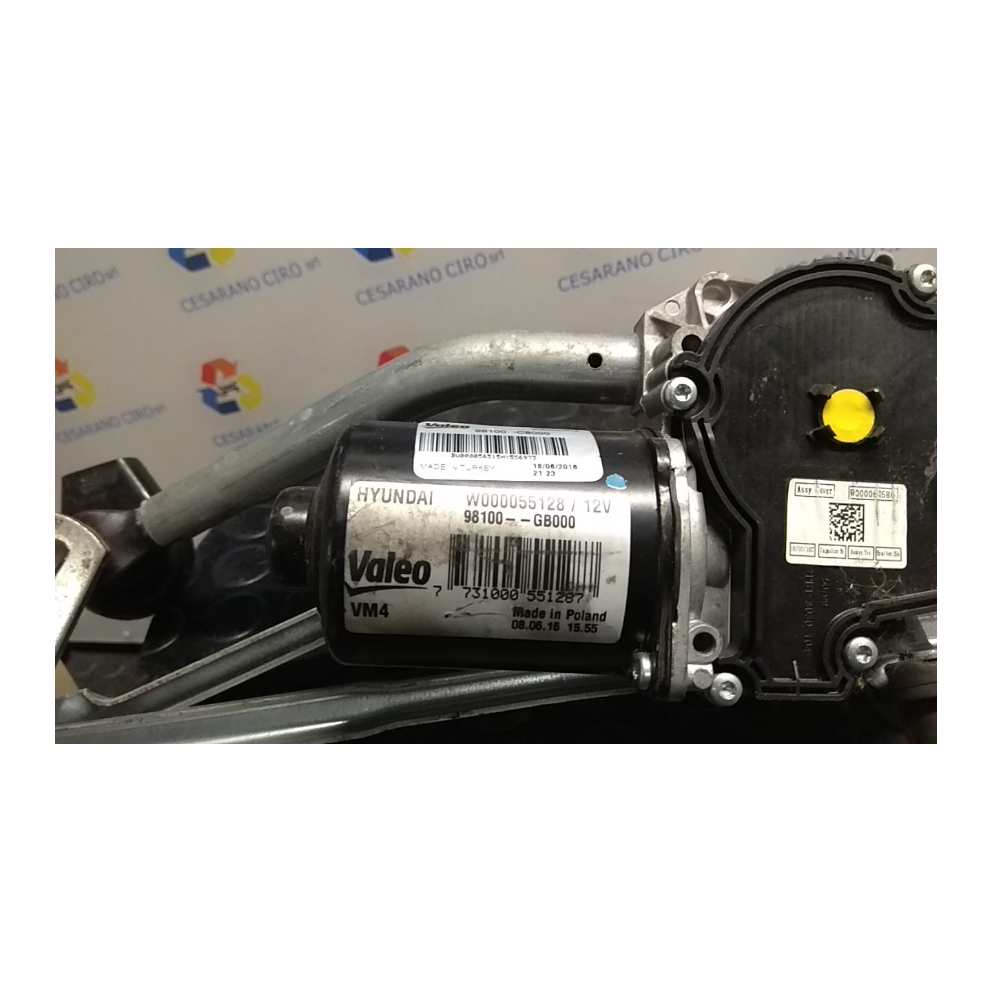 MOTORINO TERGIPARABREZZA 156 HYUNDAI I20 (11/14-) G4LA 98110C8000