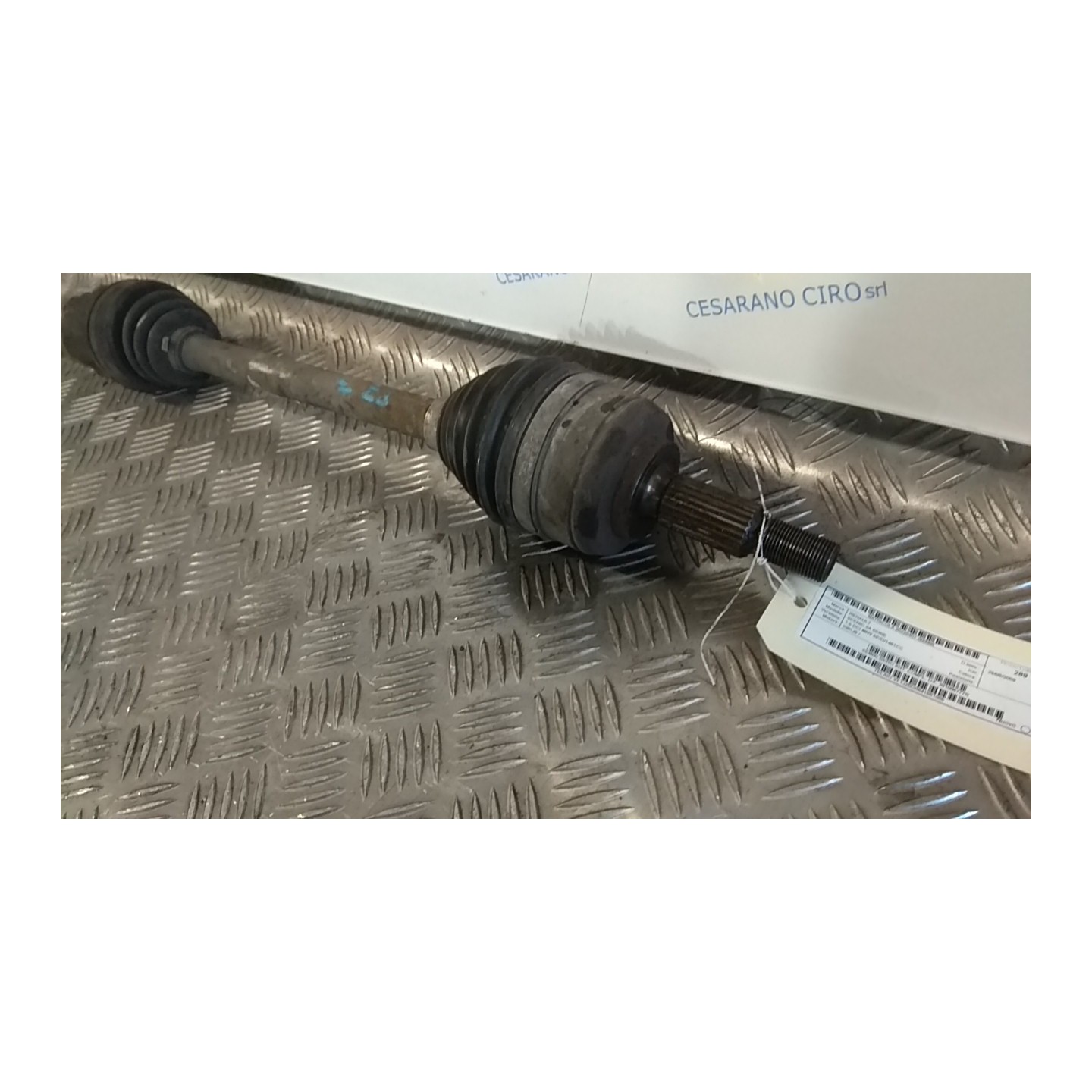 SEMIALBERO ANT. COMPL. DX. 008 RENAULT SCENIC 3A SERIE (04/09-10/13) K9KJ8 391006777R