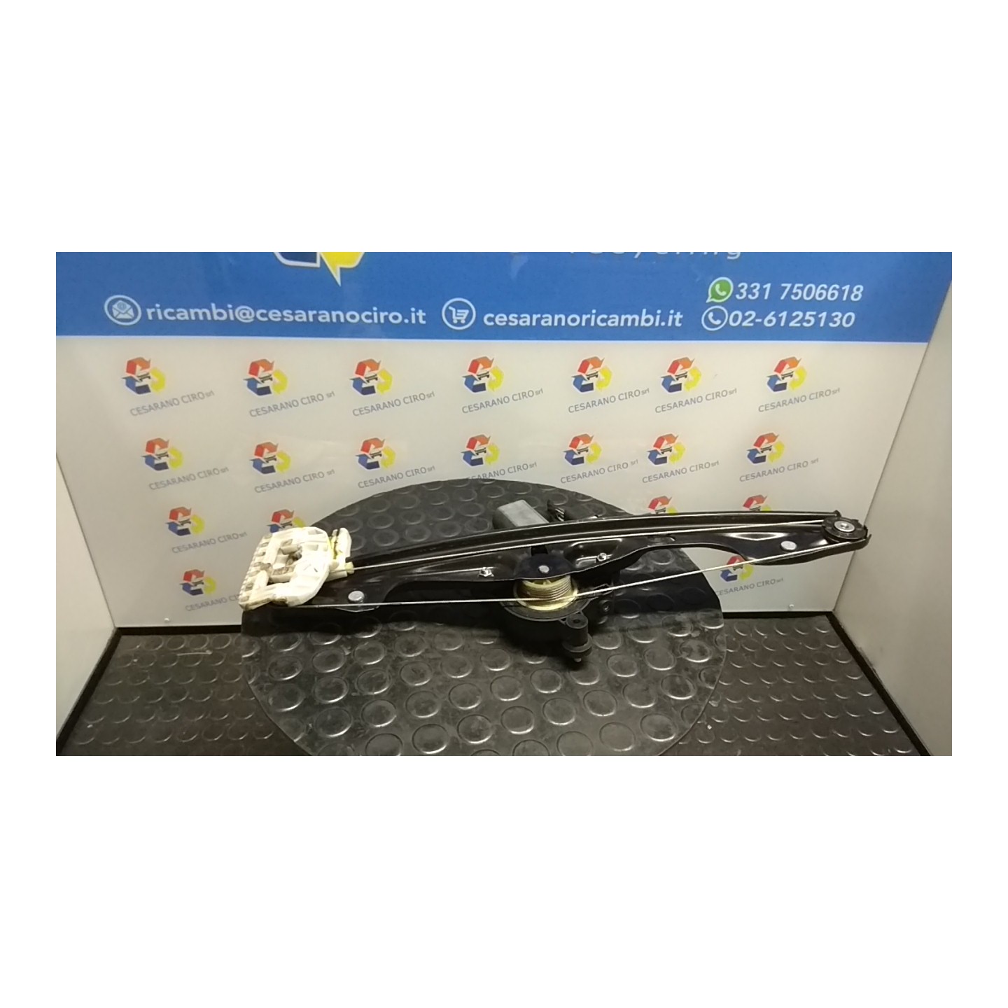 ALZACRISTALLO PORTA POST. SX. 053 FIAT PANDA CROSS (33) (09/14-) 312A7000 51983619
