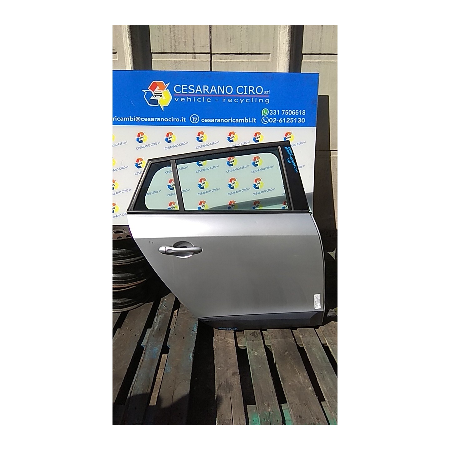 PORTA POST. DX. 093 RENAULT MEGANE 3A SERIE (02/12-09/14) K9KR8 821007080R