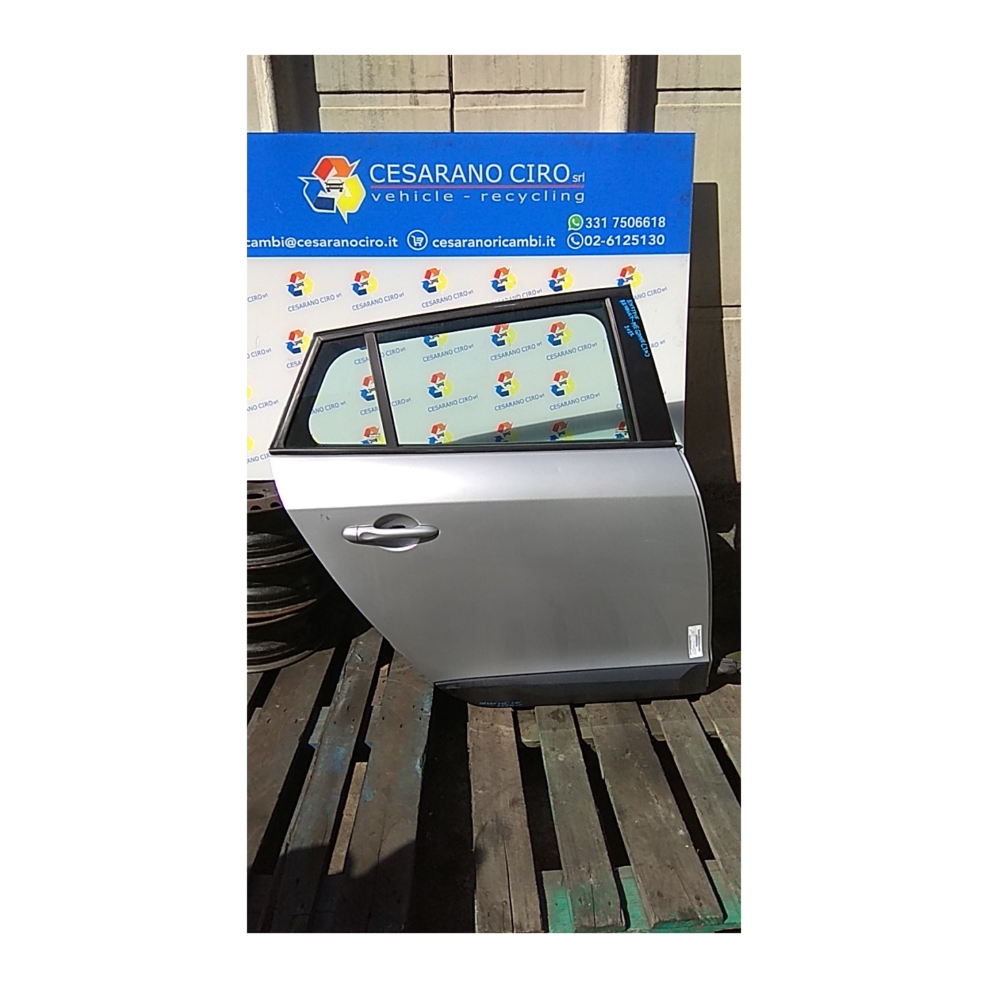 PORTA POST. DX. 093 RENAULT MEGANE 3A SERIE (02/12-09/14) K9KR8 821007080R
