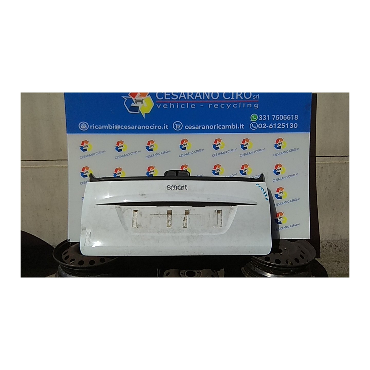 PORTELLO POST. 097 SMART FORTWO (A/C451) (01/07-12/11) 3B21 A4517420210