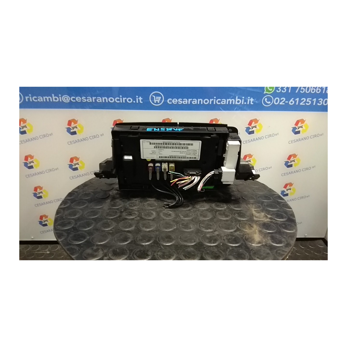 DISPLAY NAVIGATORE SATELLITARE 030 RENAULT MEGANE 3A SERIE (02/12-09/14) K9KR8 NB3425019063007