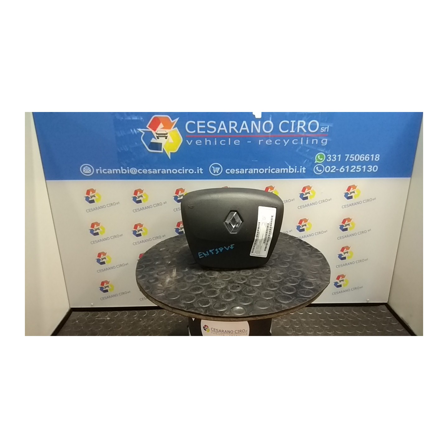 DISPOSITIVO AIRBAG LATO GUIDA 031 RENAULT MEGANE 3A SERIE (02/12-09/14) K9KR8 985100007R
