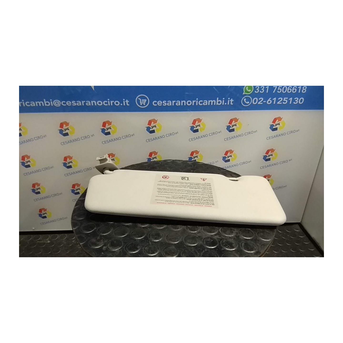 ALETTA PARASOLE PARABREZZA DX. 033 RENAULT MEGANE 3A SERIE (02/12-09/14) K9KR8 964001446R
