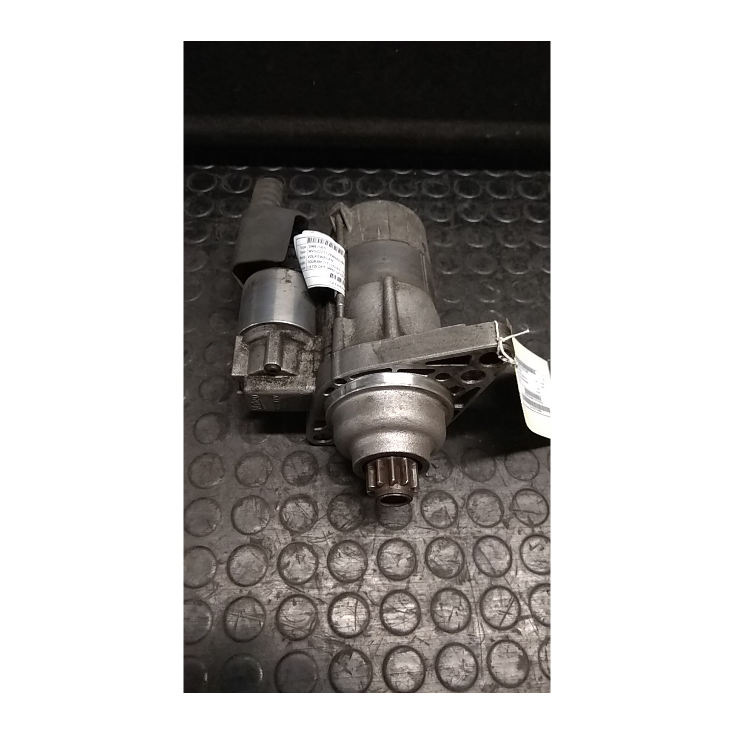 MOTORINO AVVIAMENTO BOSCH 075 VOLKSWAGEN TOURAN (1T) (02/03-11/10) BLS 02Z911023F