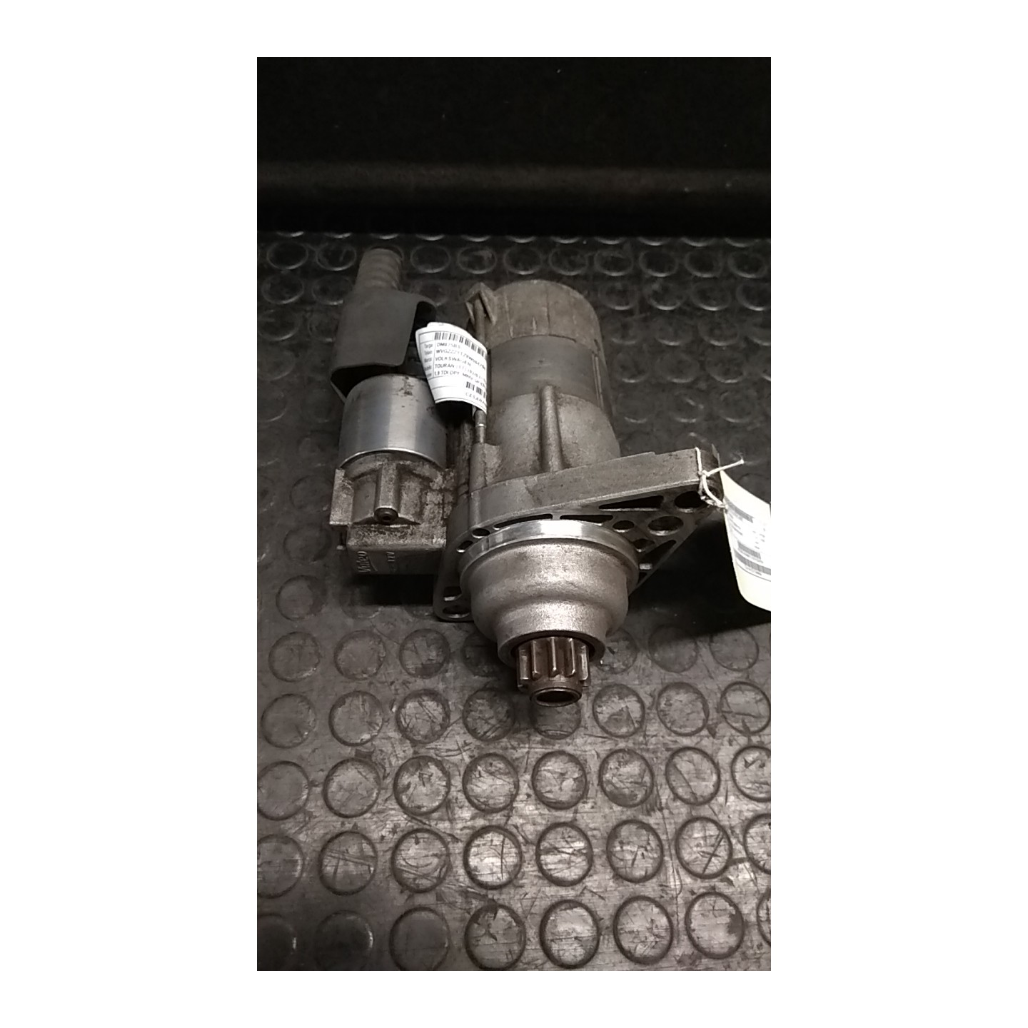 MOTORINO AVVIAMENTO BOSCH 075 VOLKSWAGEN TOURAN (1T) (02/03-11/10) BLS 02Z911023F