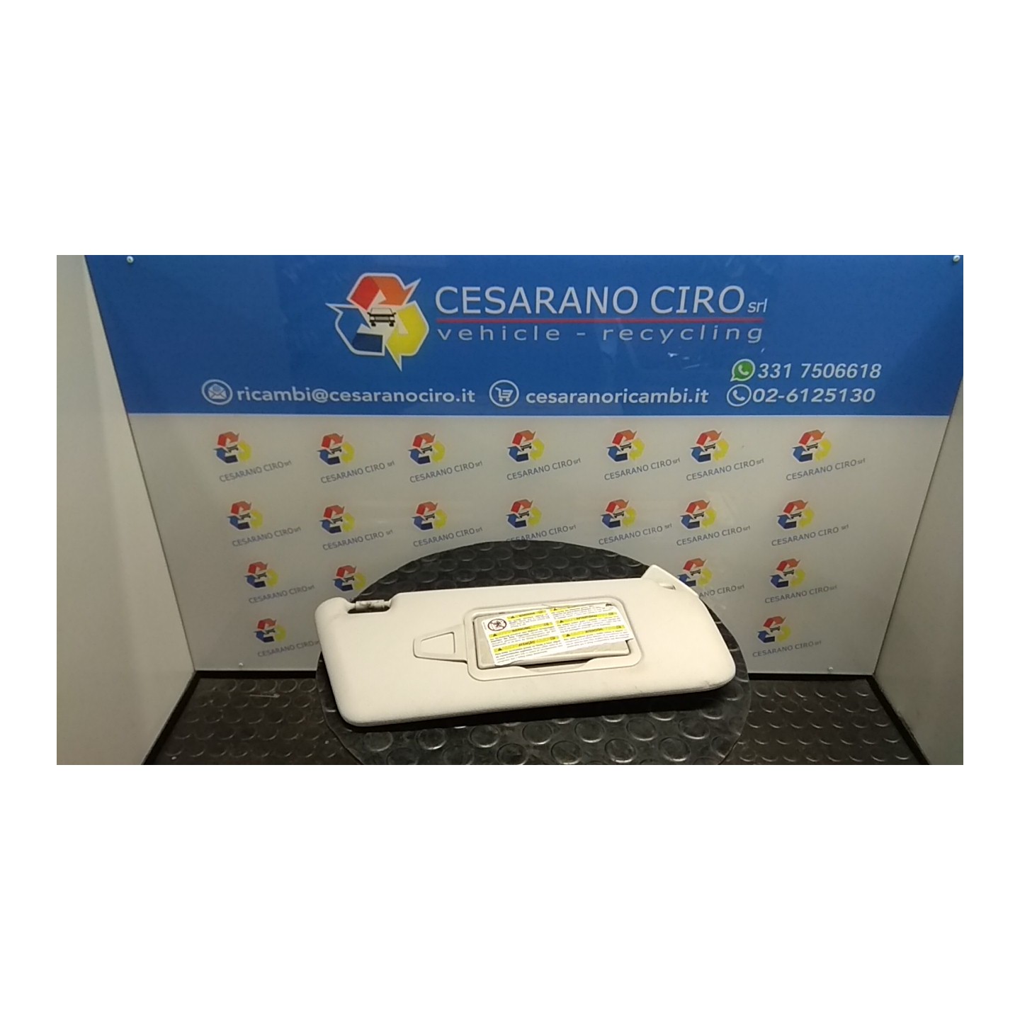 ALETTA PARASOLE PARABREZZA DX. 061 MERCEDES-BENZ CLASSE A (W/C169) (07/04-04/13 266920 A16981002107H48