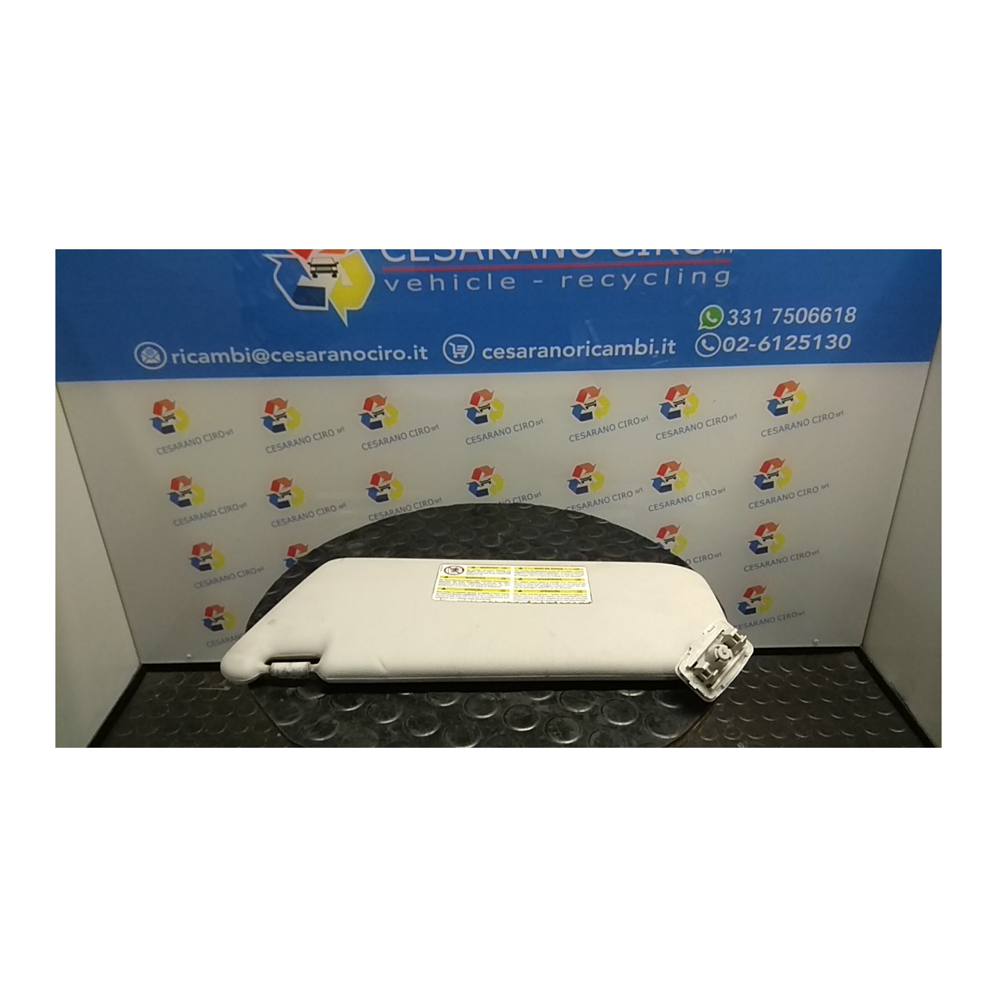 ALETTA PARASOLE PARABREZZA DX. 061 MERCEDES-BENZ CLASSE A (W/C169) (07/04-04/13 266920 A16981002107H48