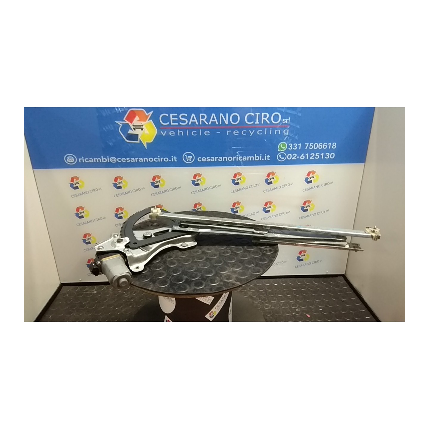 ALZACRISTALLO ELETTR. PORTA ANT. DX. 159 CHEVROLET (DAEWOO) AVEO (T250) (06/08-11/12) B12D1 96585712
