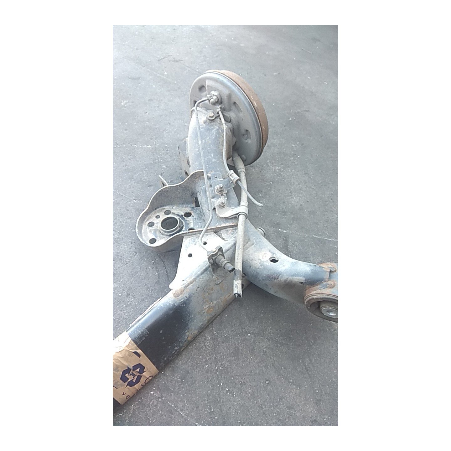 ASSALE POST. P/FRENI A TAMBURO 058 KIA PICANTO 2A SERIE (05/11-) B3LA 551001Y250