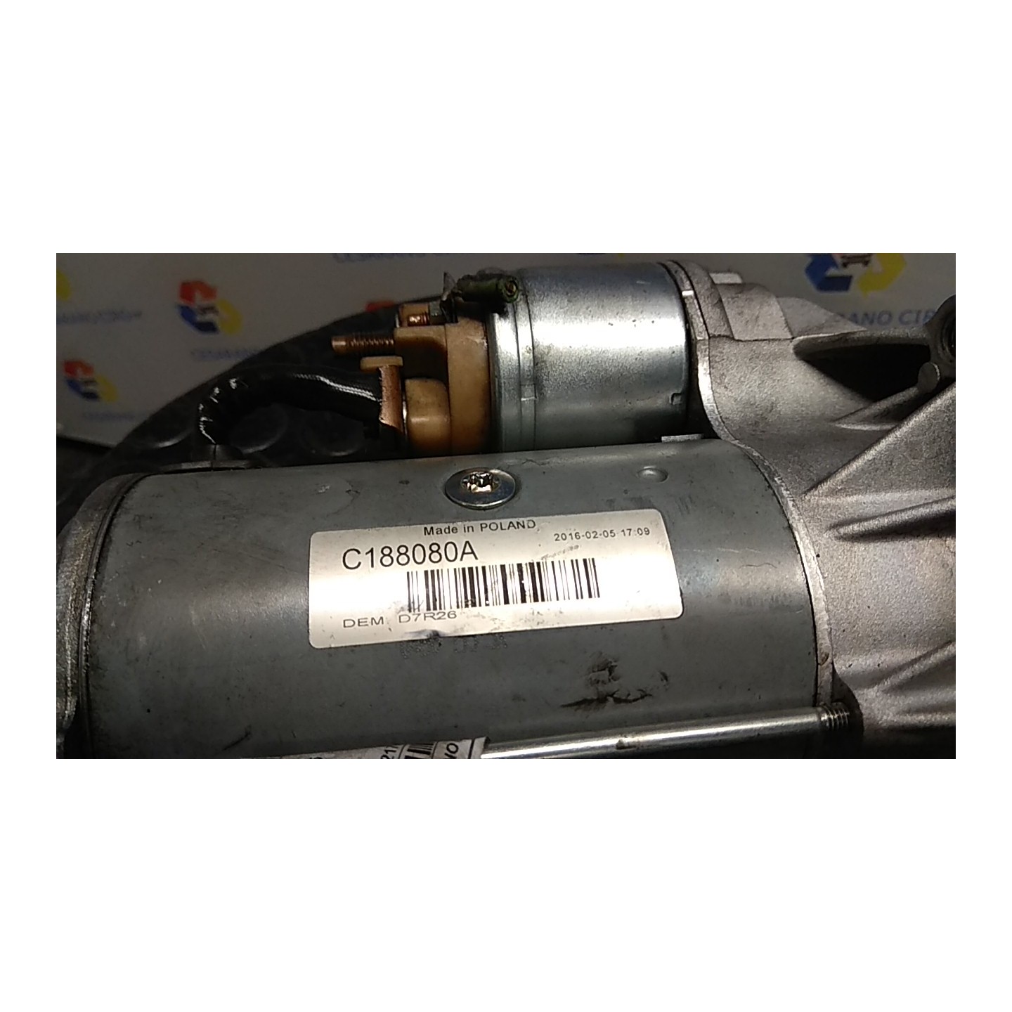 MOTORINO AVVIAMENTO CLASSE 5 063 PEUGEOT 807 (09/02-10/13) 4HW 5802M3