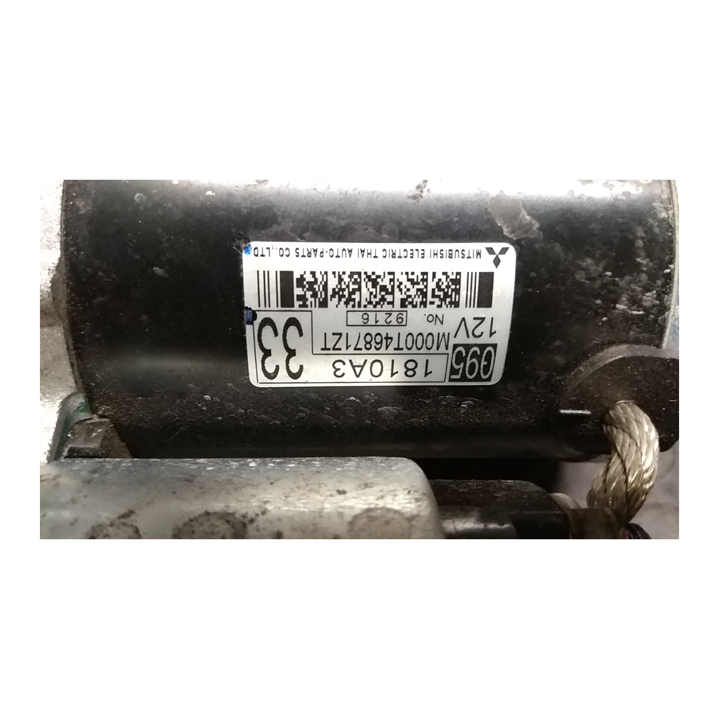 MOTORINO AVVIAMENTO 055 MITSUBISHI SPACE STAR (02/16-) 3A90 1810A334