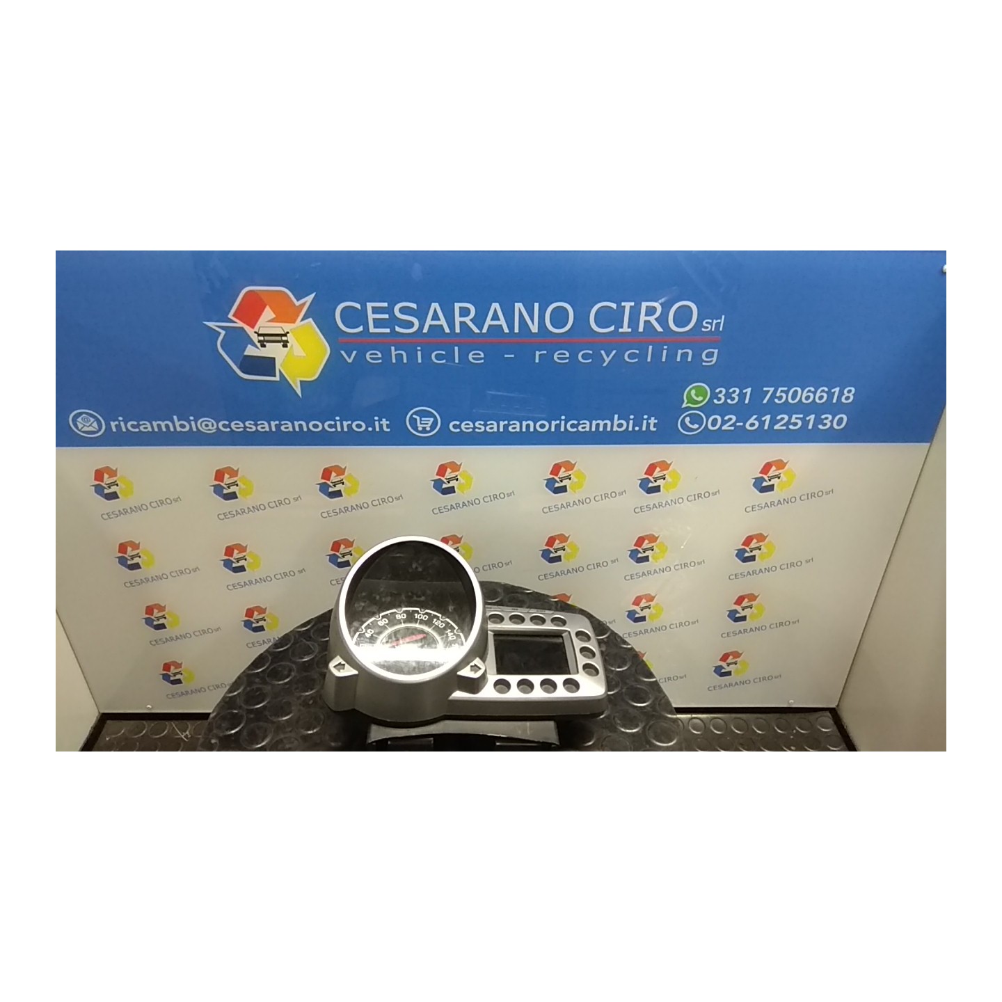 QUADRO STRUMENTI COMPL. 072 CHEVROLET (DAEWOO) SPARK (M300) (01/10-12/15) B12D1 NB5519063015001