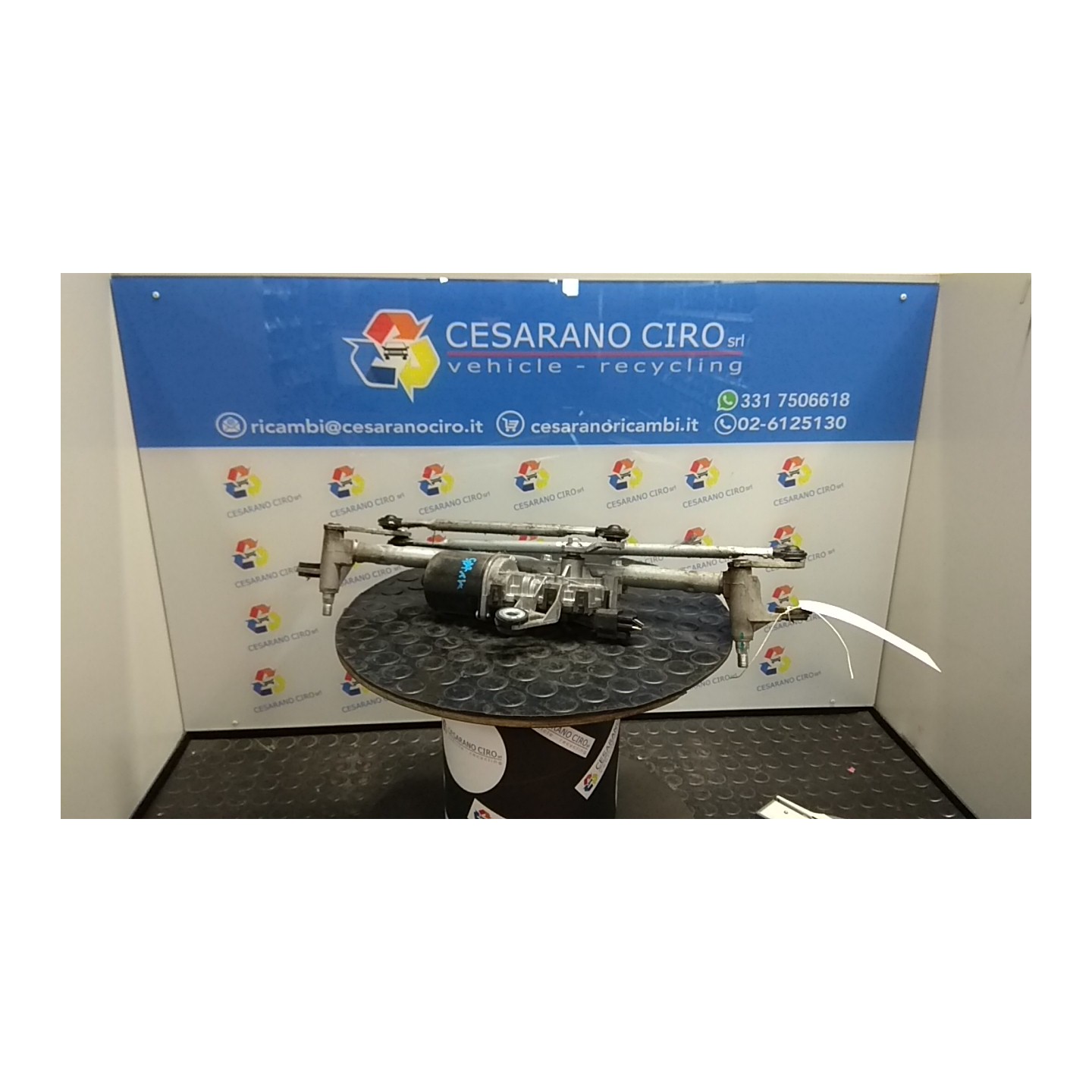 MECCANISMO TERGIPARABREZZA 073 CHEVROLET (DAEWOO) SPARK (M300) (01/10-12/15) B12D1 95228165
