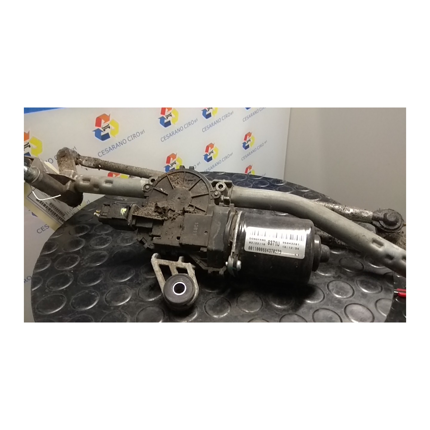 MECCANISMO TERGIPARABREZZA 073 CHEVROLET (DAEWOO) SPARK (M300) (01/10-12/15) B12D1 95228165