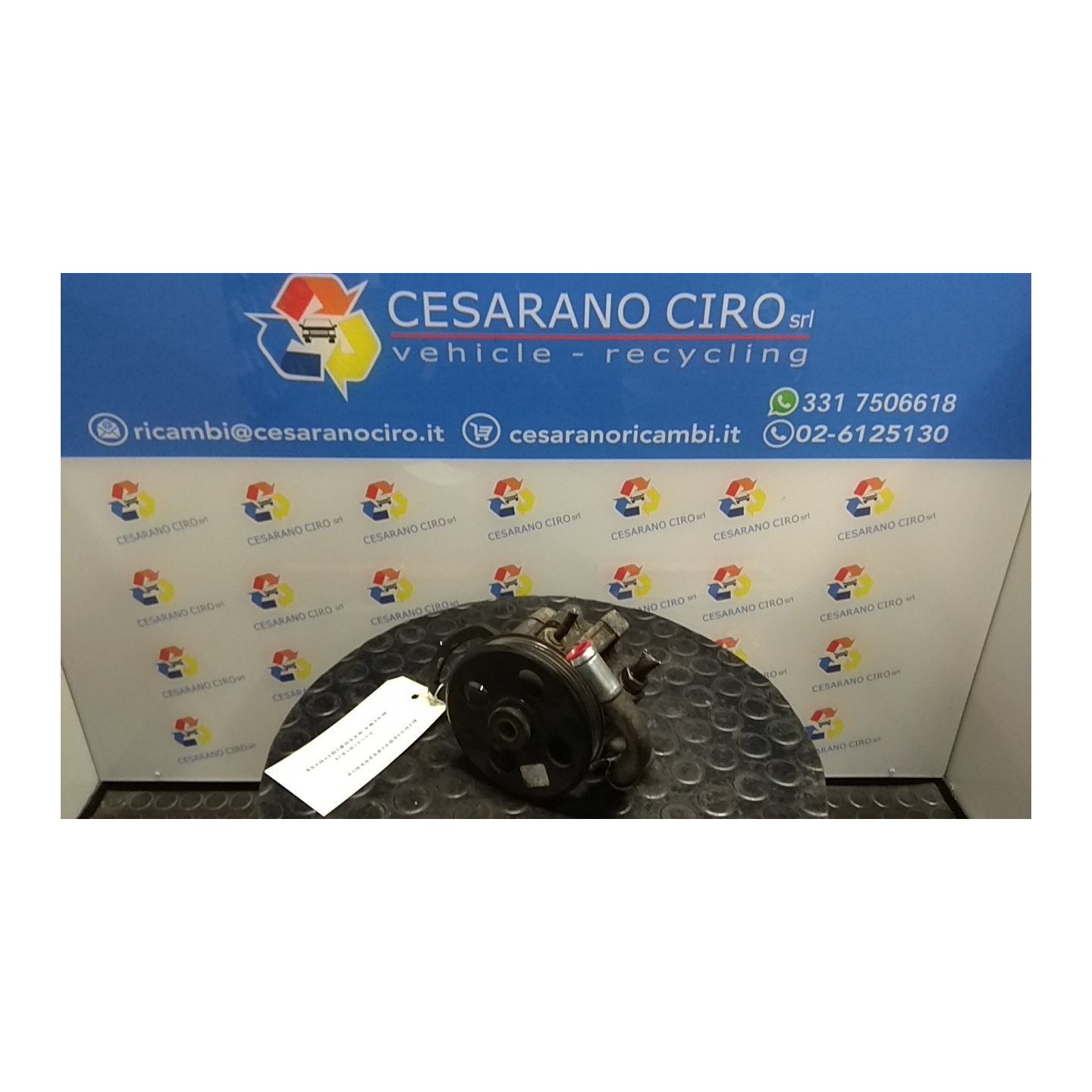 POMPA SERVOSTERZO 006 CHEVROLET (DAEWOO) SPARK (M300) (01/10-12/15) B10D1 96980872