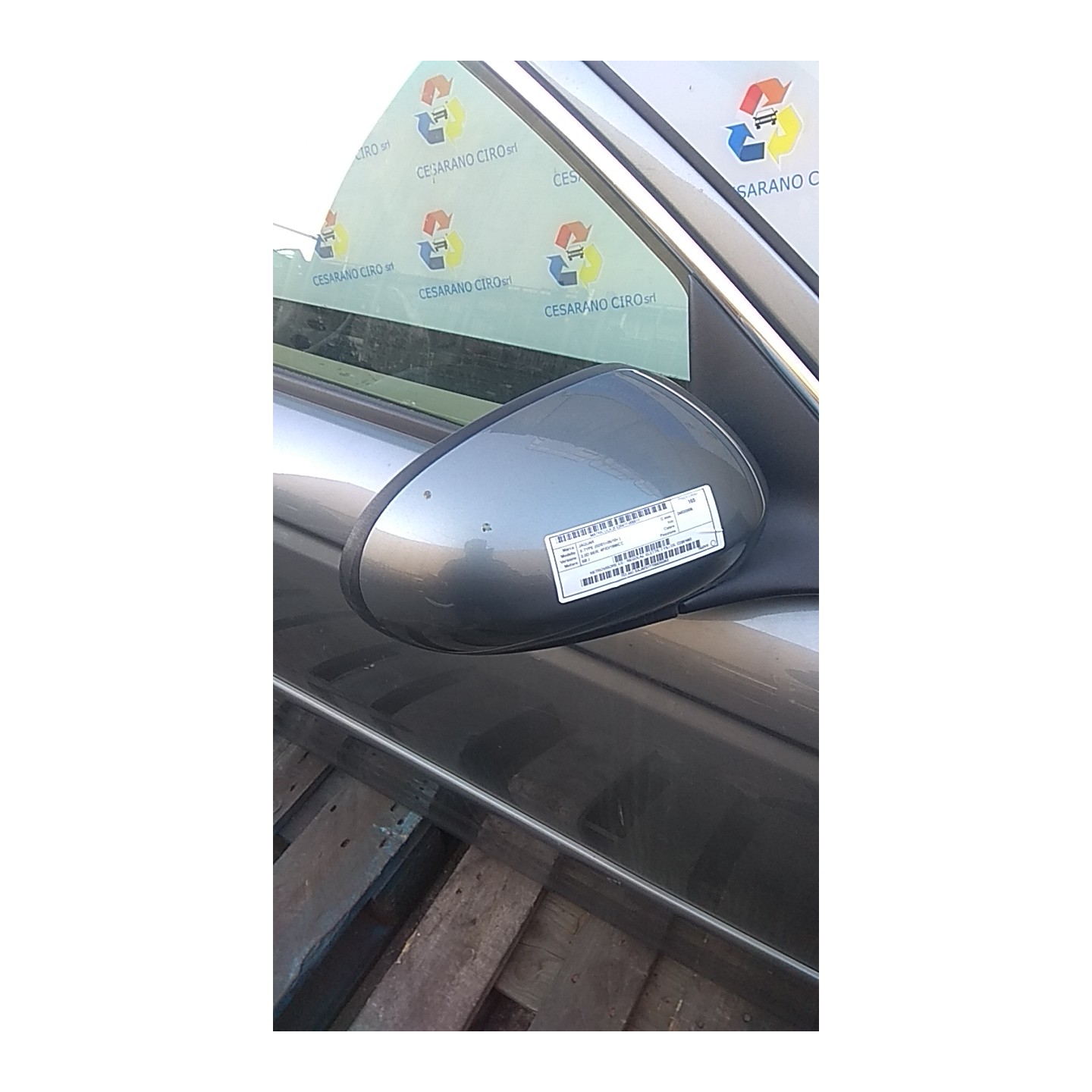 RETROVISORE EST. REGOLAZ. ELETTR. 7 FILI DX. 011 JAGUAR X-TYPE (02/01-05/10) 6B C2S51663