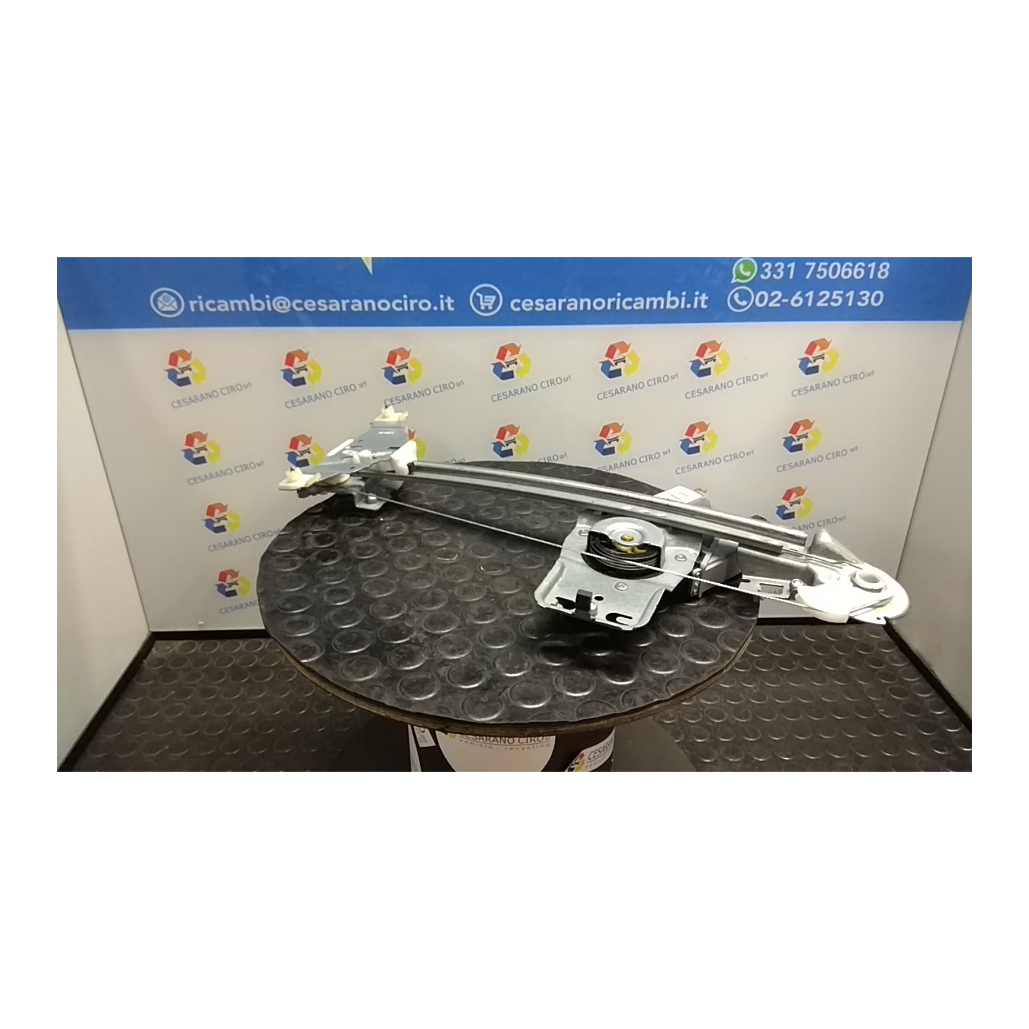 ALZACRISTALLO ELETTR. PORTA ANT. DX. 047 PEUGEOT 307 (04/01-12/06) NFU 9222J9